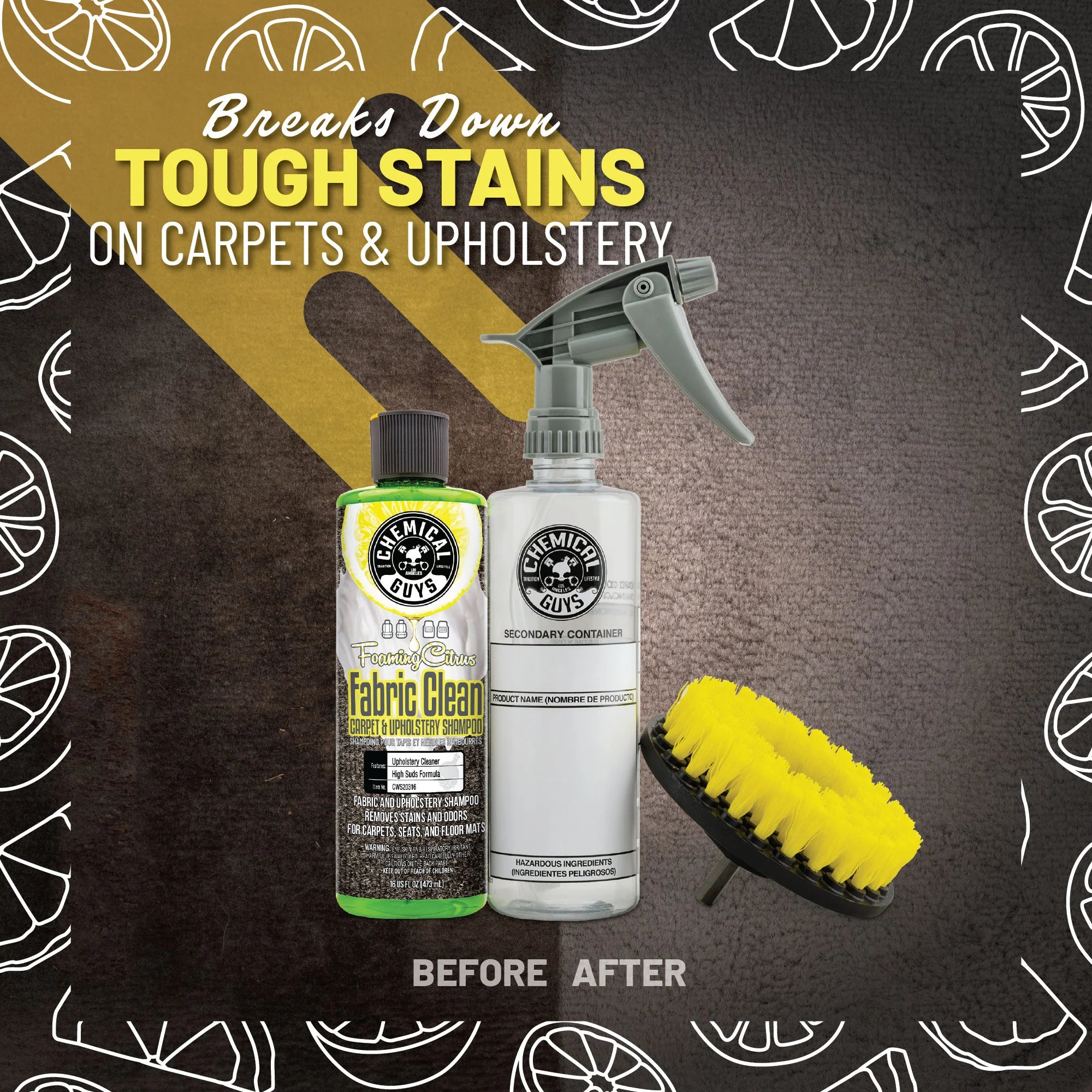 Chemical Guys Clean Carpet and Upholstery Cleaning Kit - Image 7