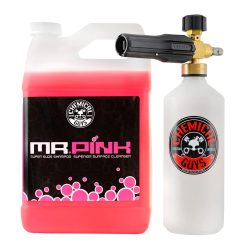 Chemical Guys Clean Power Spray Snow Foam Cannon w/ Mr Pink Shampoo Bundle