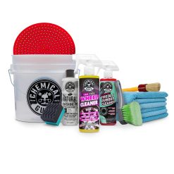 Chemical Guys Clean Two Face Wheel & Rubber Kit