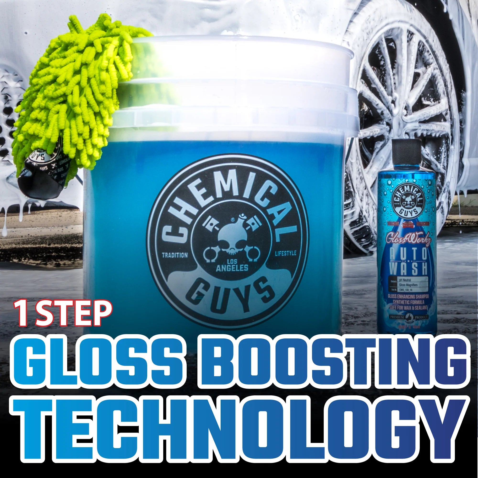 Chemical Guys Clean Glossworkz Intense Gloss Booster And Paintwork Cleanser - Image 4