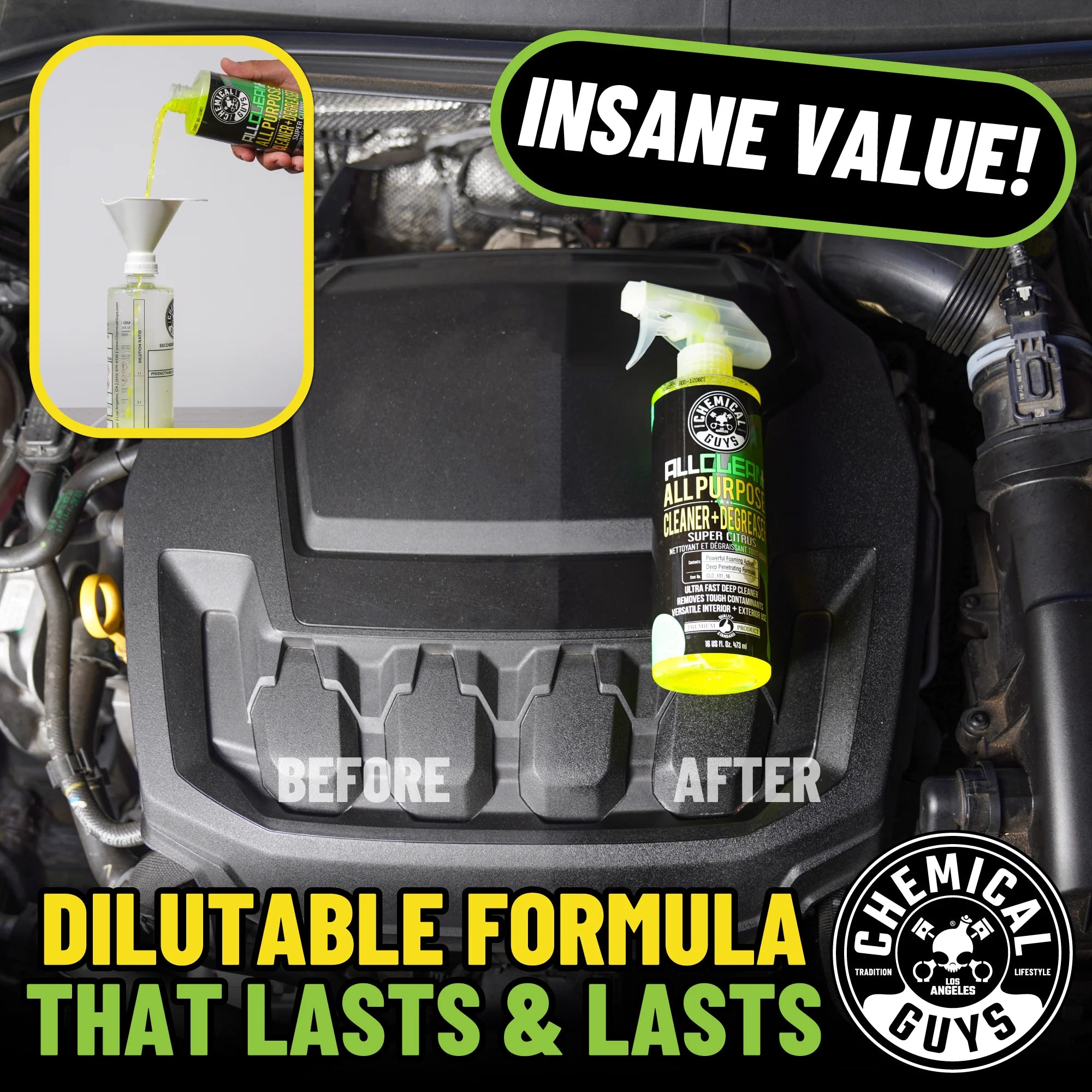Chemical Guys Clean All Clean+ All Purpose Cleaner & Degreaser - Image 7