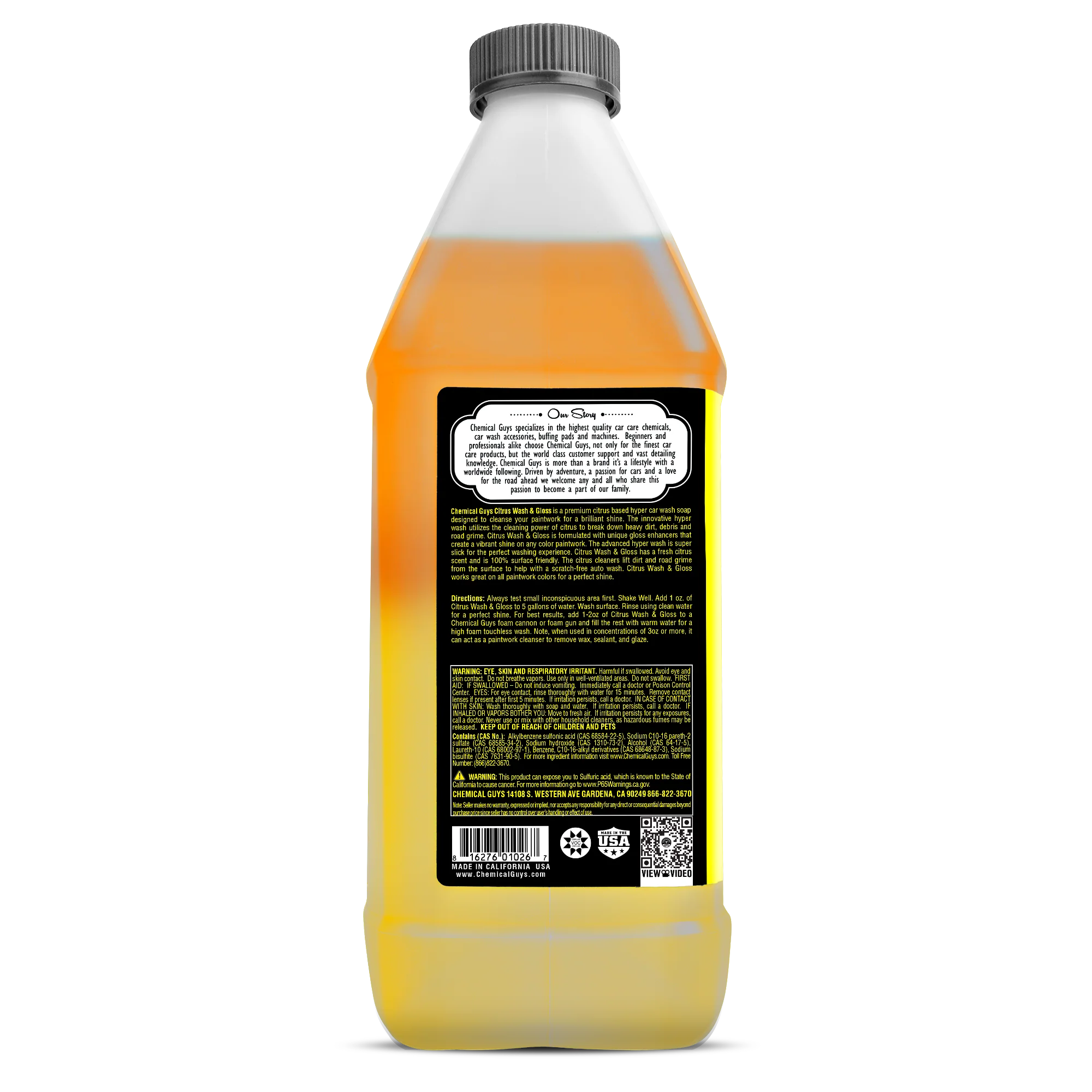Chemical Guys Clean Citrus Wash & Gloss - Image 14