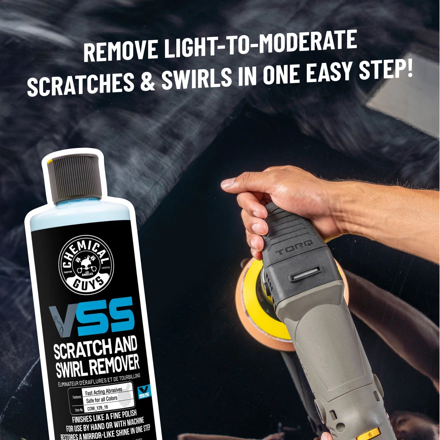 Chemical Guys Clean VSS One-Step Scratch & Swirl Remover - Image 2