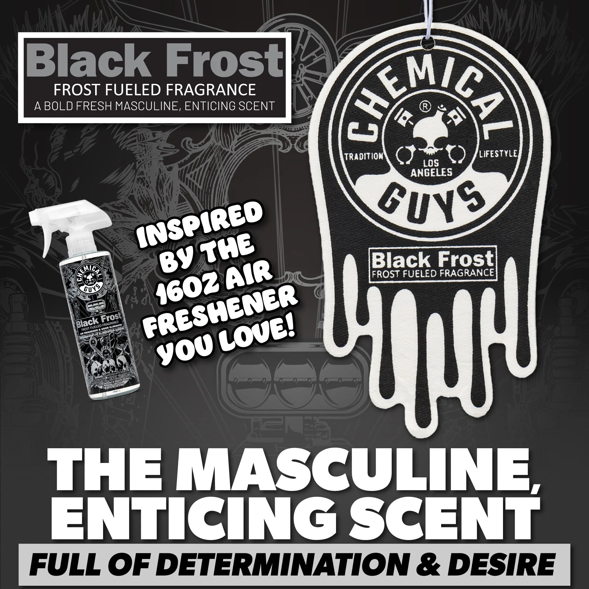 Chemical Guys Clean Hanging Air Freshener Assorted 3-Pack - Image 4