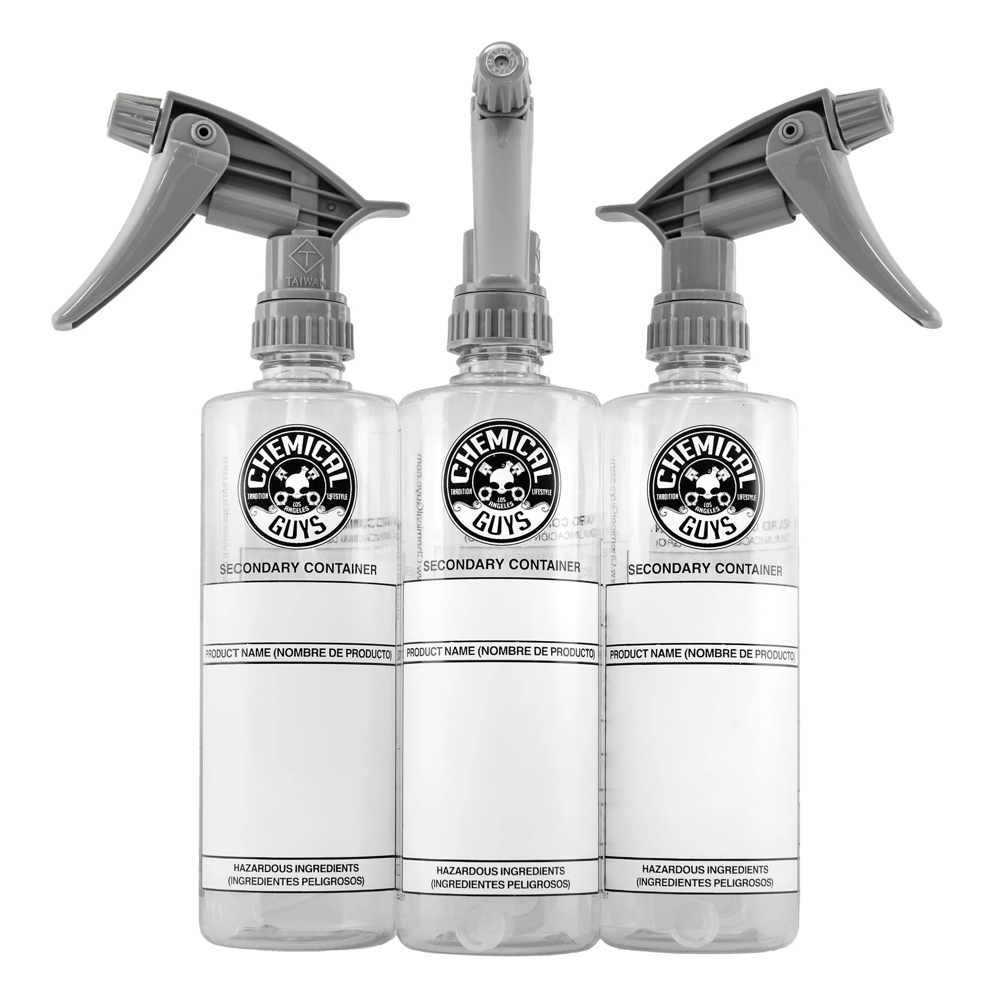 Chemical Guys Clean Secondary Container Dilution Bottles 3-Pack - Image 2