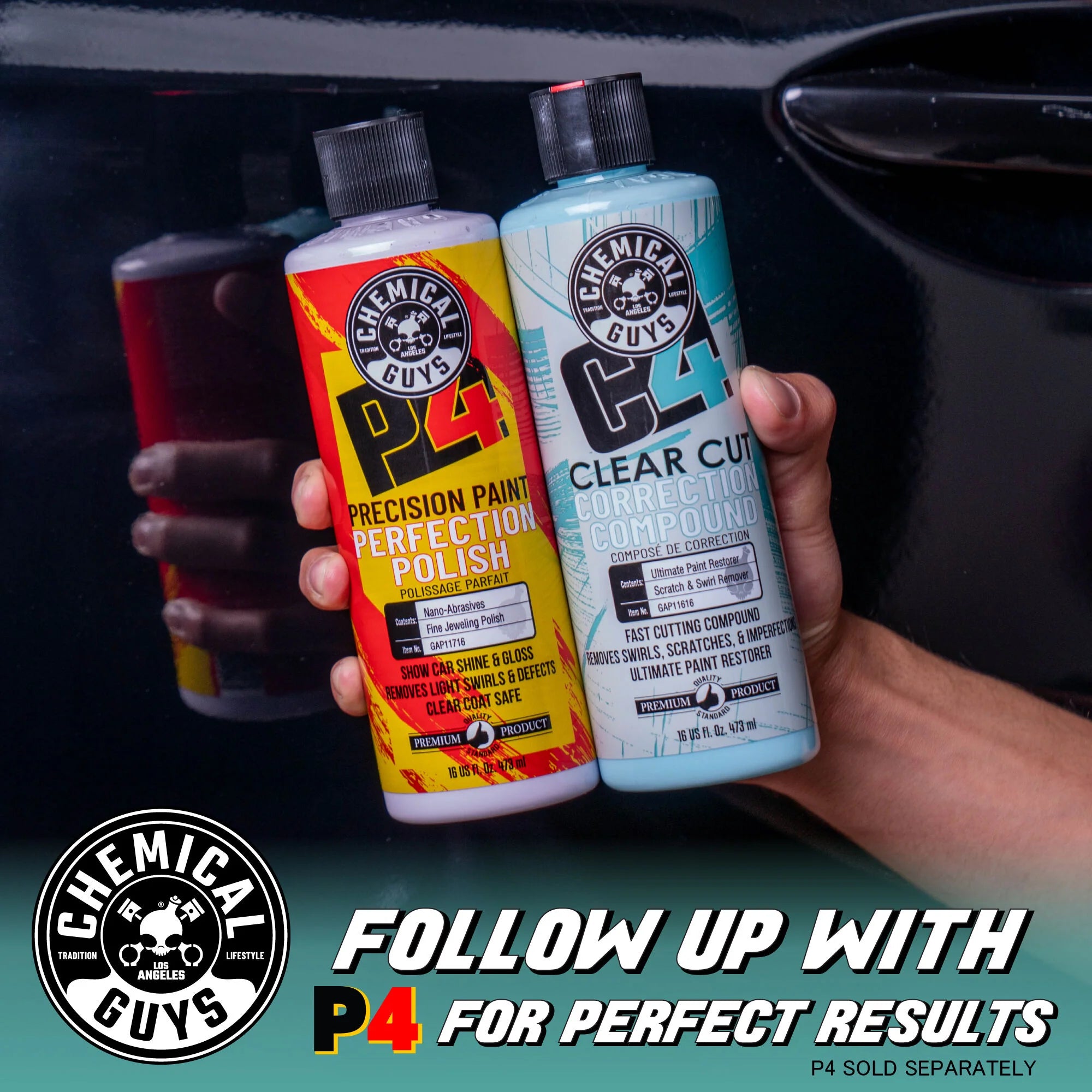 Chemical Guys Clean Two Step Compound & Polish Bundle - Image 4