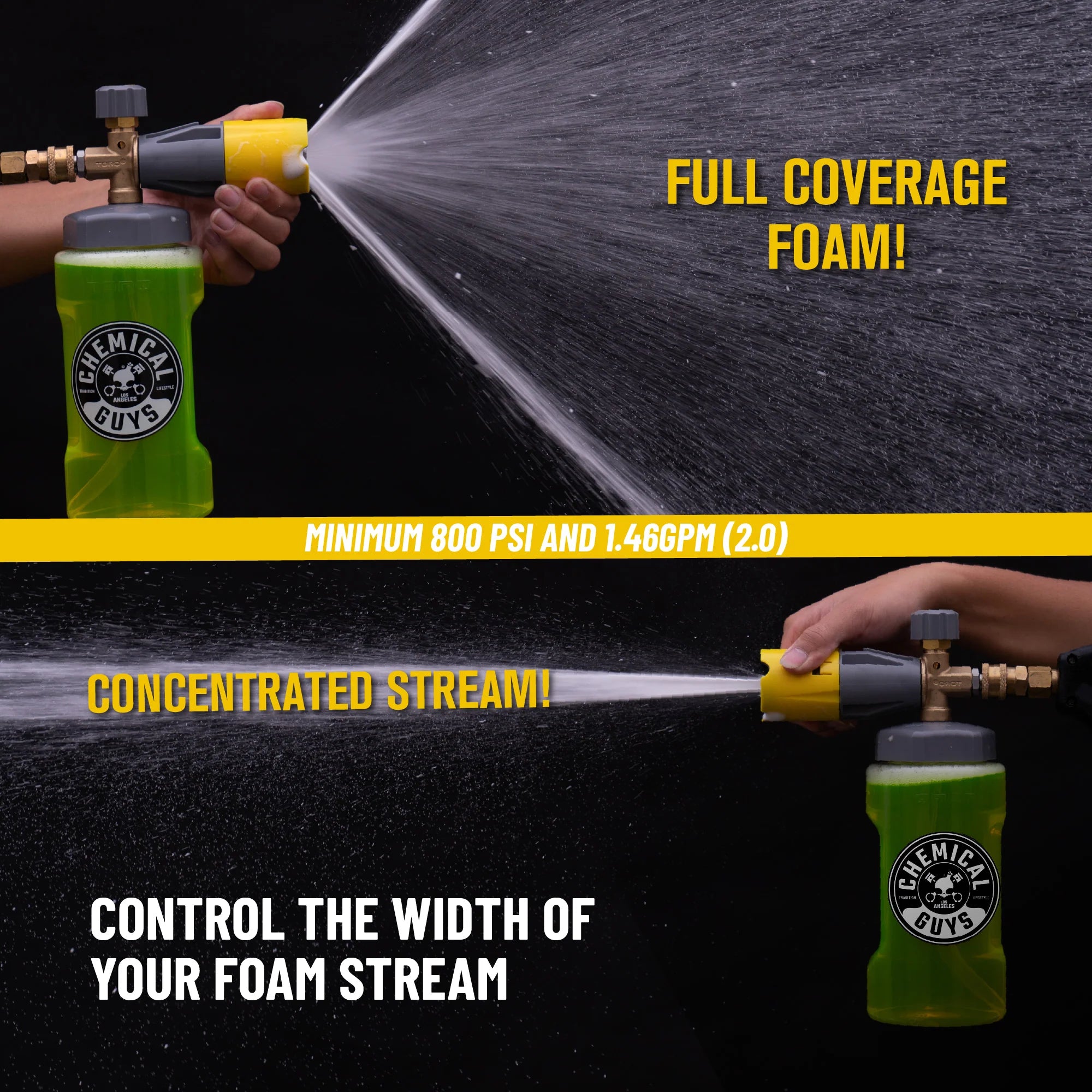 Chemical Guys Clean Big Mouth Max Release Foam Cannon Bundle - Image 4