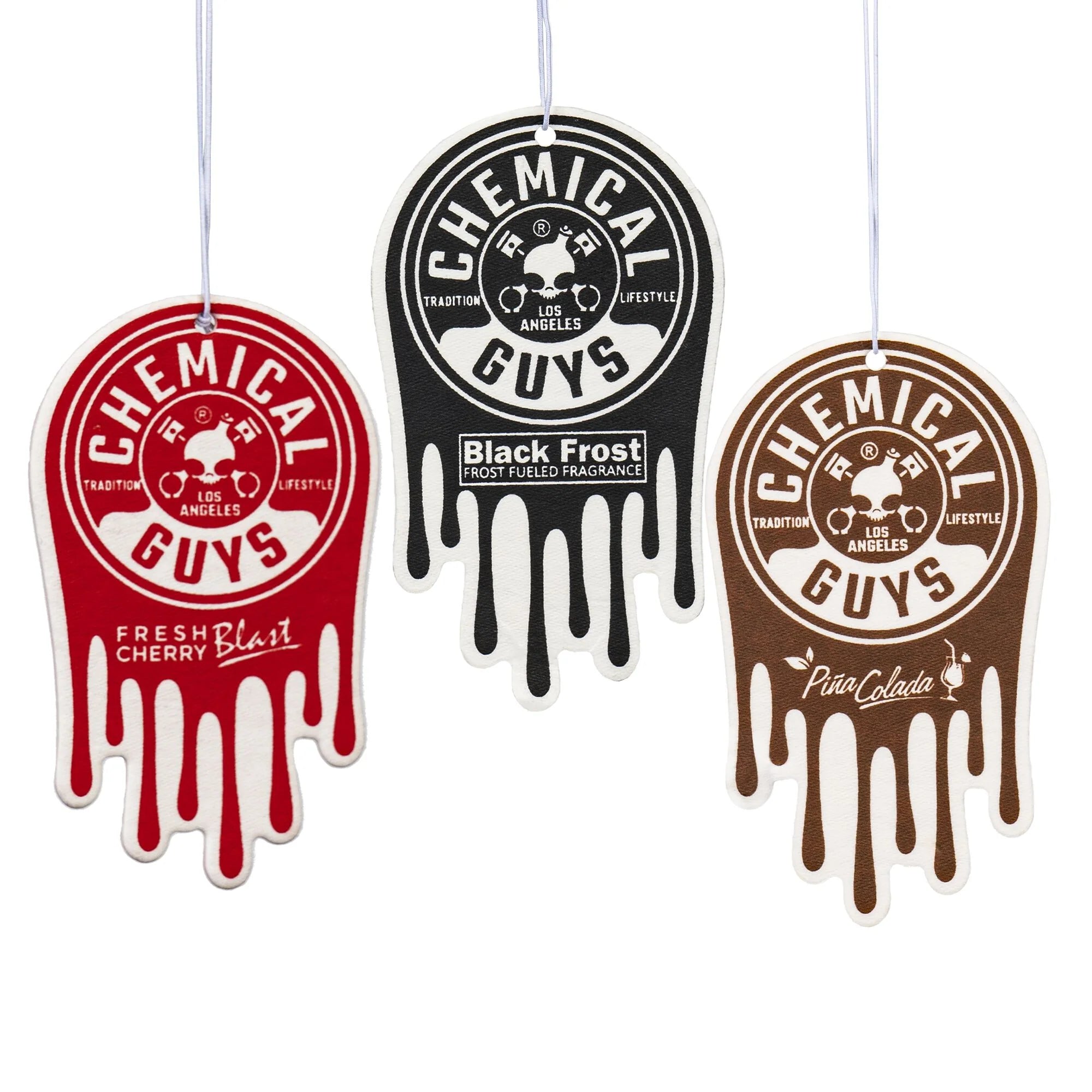 Chemical Guys Clean Hanging Air Freshener Assorted 3-Pack