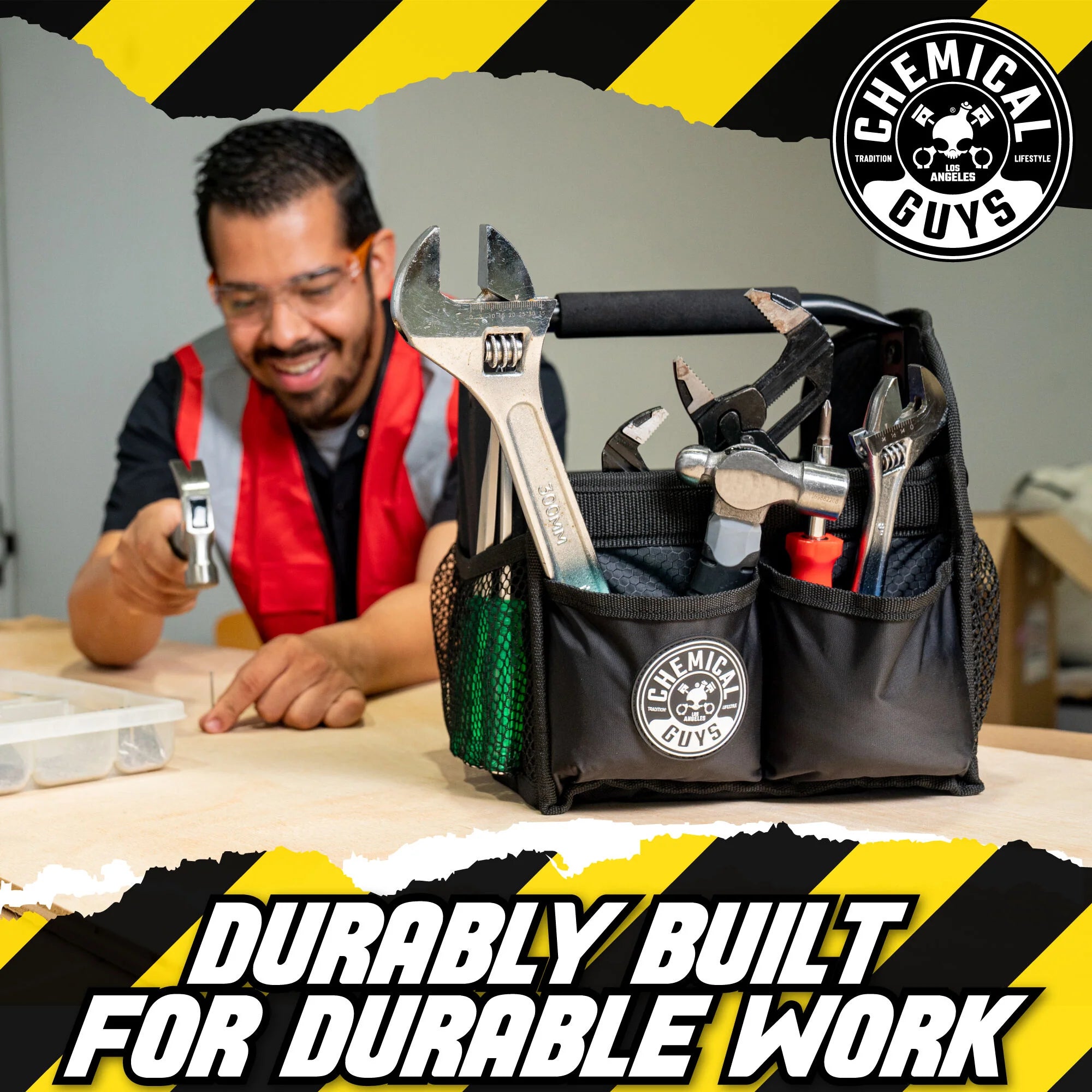 Chemical Guys Clean Speed Load Carrying Caddy & Storage Organizer - Image 10