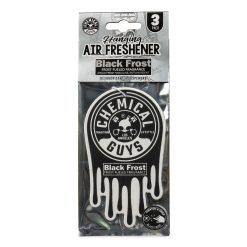 Chemical Guys Clean Black Frost Hanging Air Freshener Pack