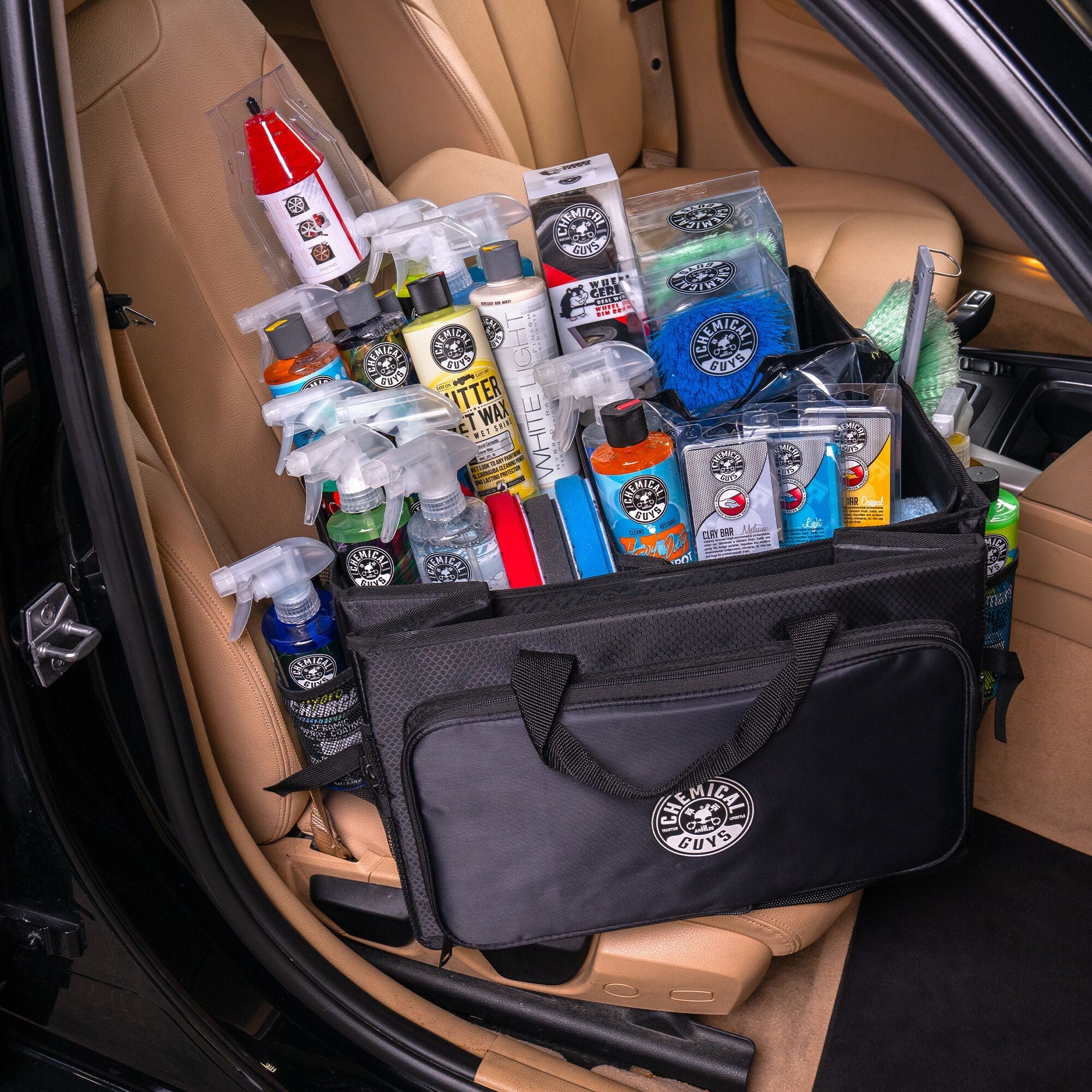Chemical Guys Clean Ride Along Large Space Trunk Organizer - Image 23
