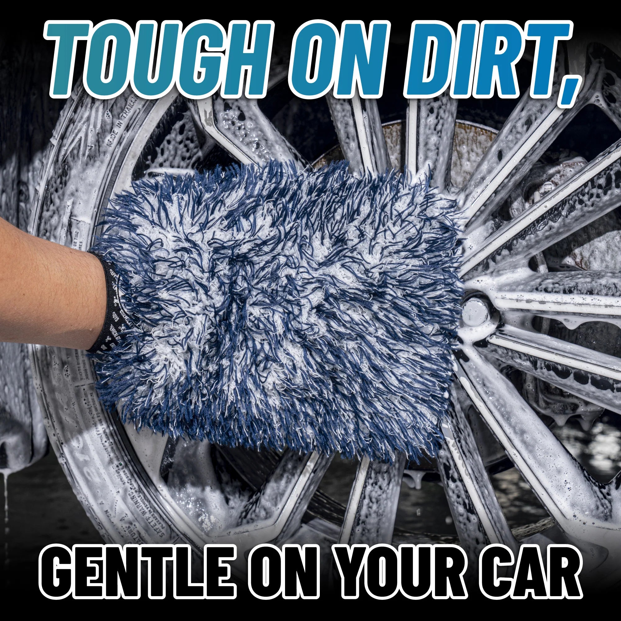 Chemical Guys Clean The Dually Microfiber Wash Mitt - Image 8
