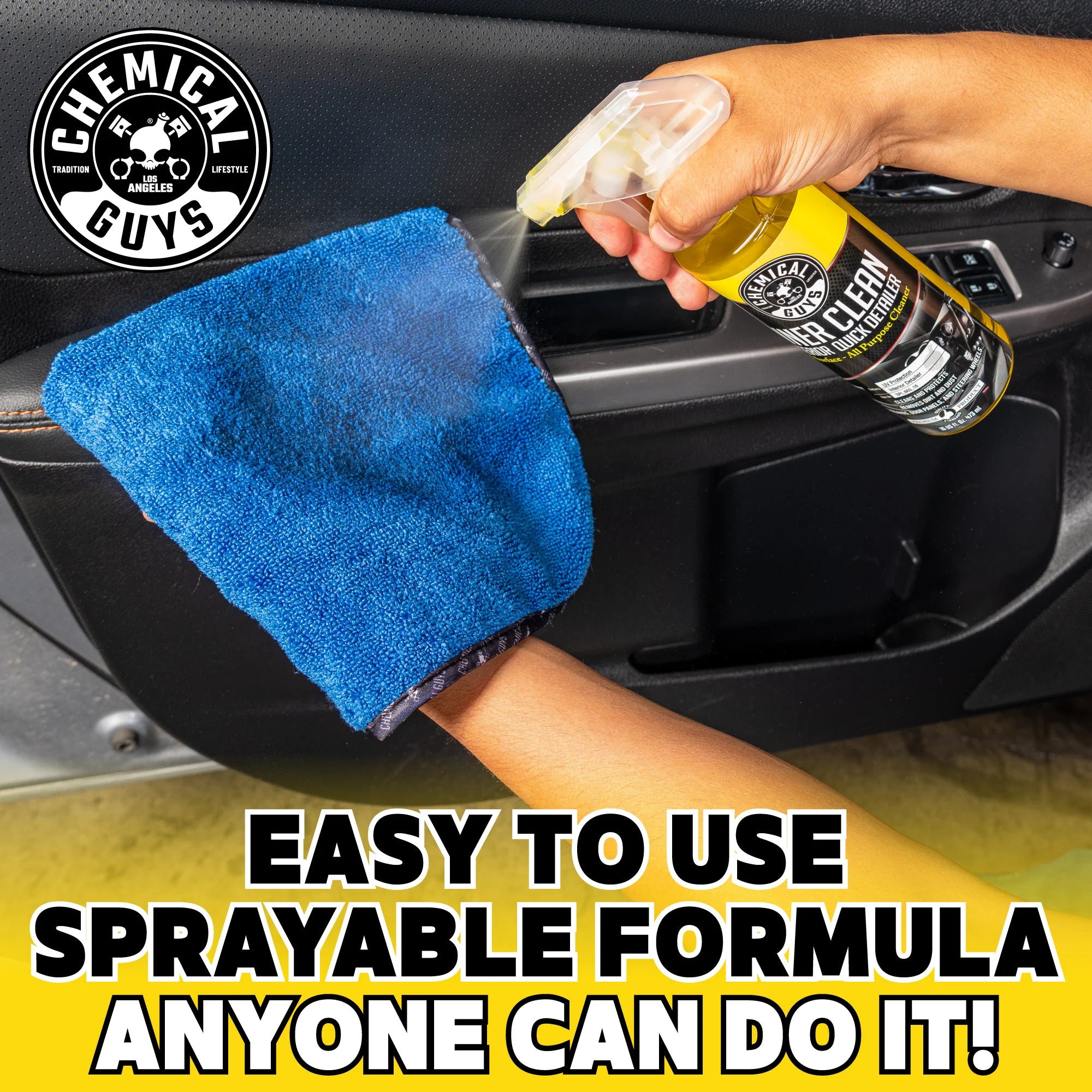 Chemical Guys Clean Inner Clean Interior Quick Detailer & Protectant - Image 3