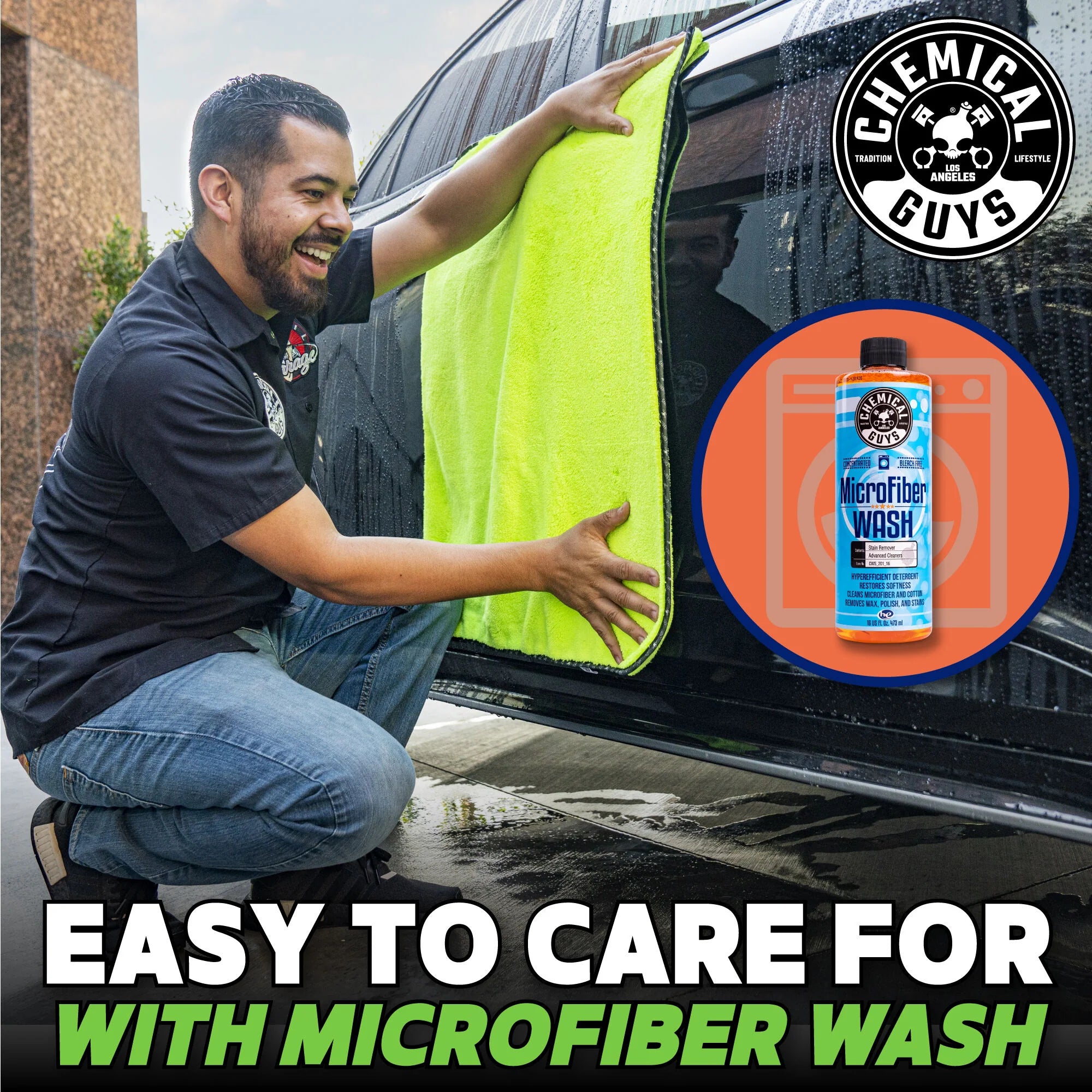 Chemical Guys Clean Speed Mammoth Ultimate Super Plush Drying Towel - Image 6