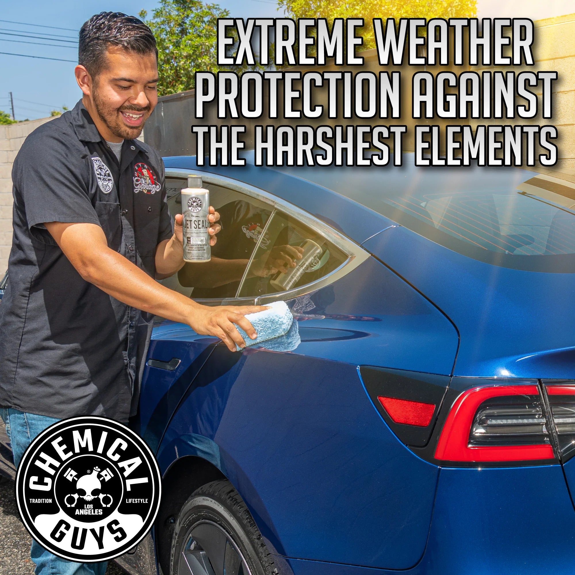 Chemical Guys Clean Paint Protect Jetseal & Wax Bundle w/Towel - Image 15