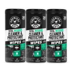 Chemical Guys Clean Total Interior Wipes 3-Pack Kit
