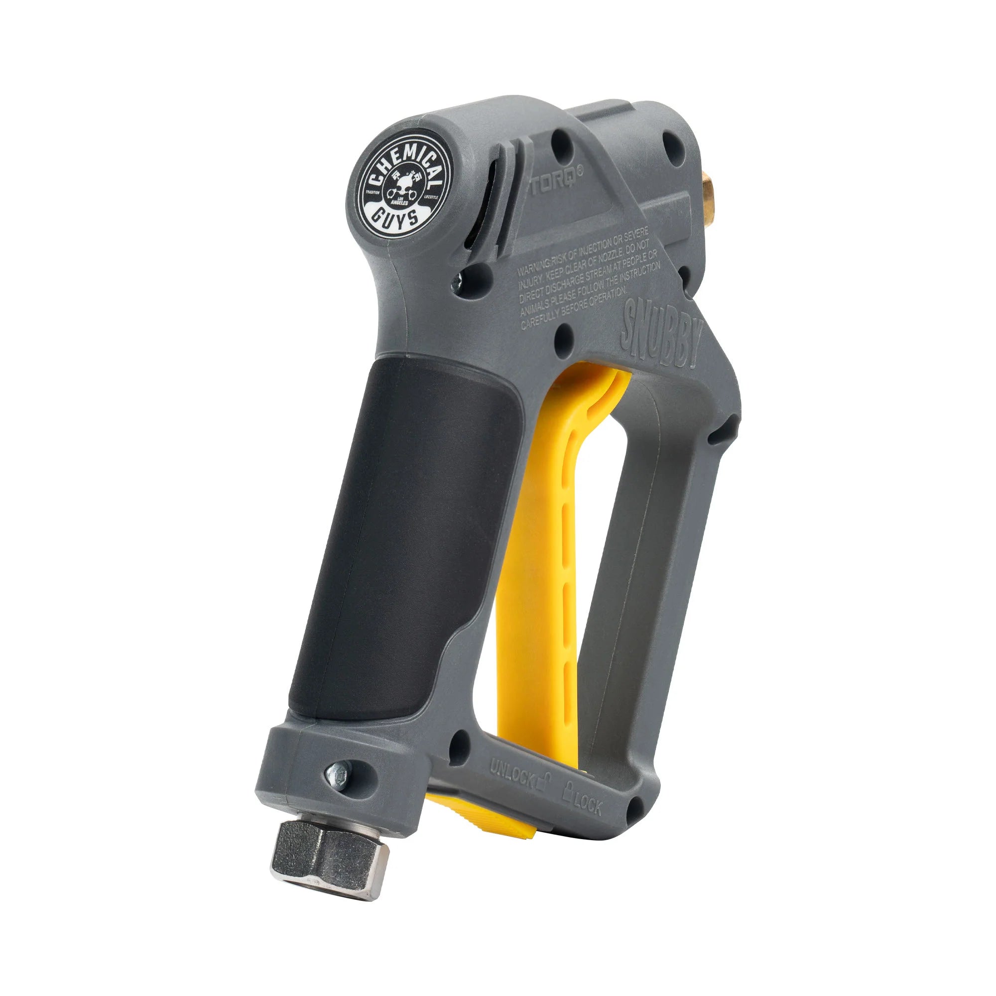 Chemical Guys Clean TORQ Snubby Pressure Washer Gun - Foam Cannon Attachment - Image 15