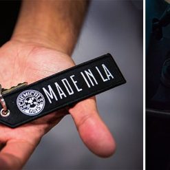 Alternative view of Chemical Guys Clean Made in LA Keychain