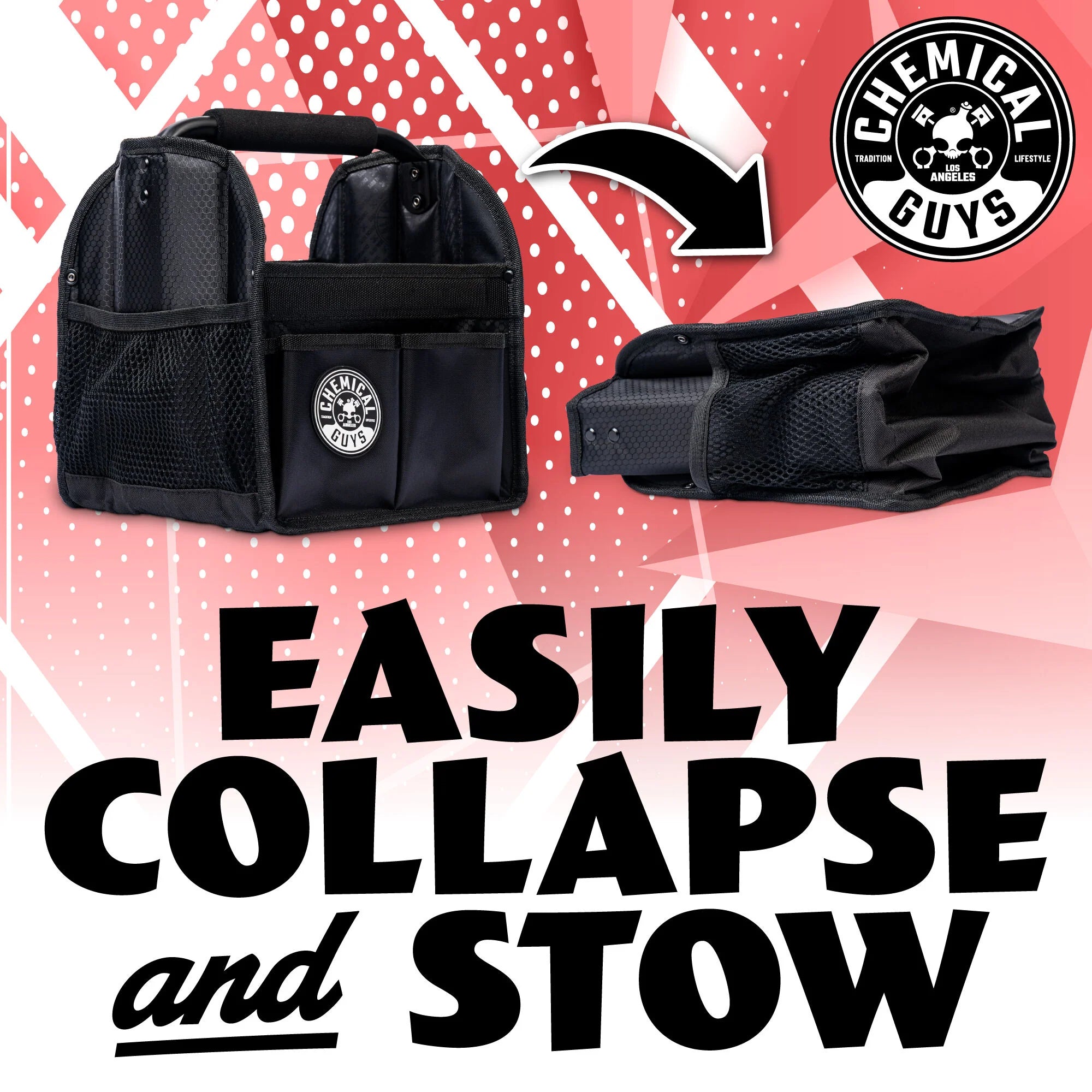 Chemical Guys Clean Speed Load Carrying Caddy & Storage Organizer - Image 3