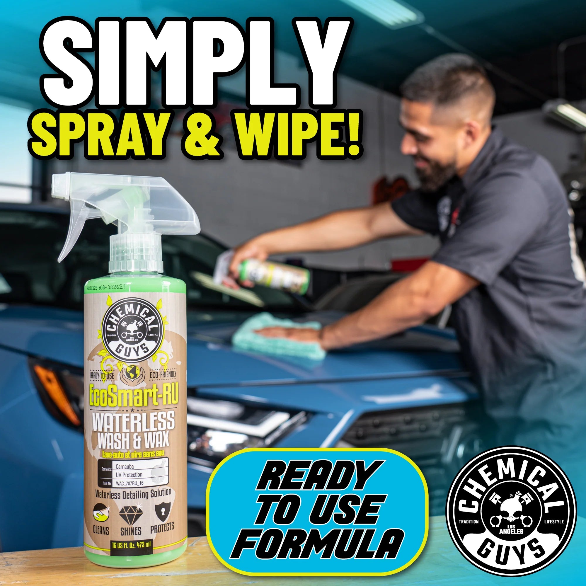 Chemical Guys Clean EcoSmart-RU Waterless Car Wash - Image 11