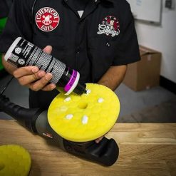 Alternative view of Chemical Guys Clean Yellow Hex-Logic Quantum Heavy Cutting Pad