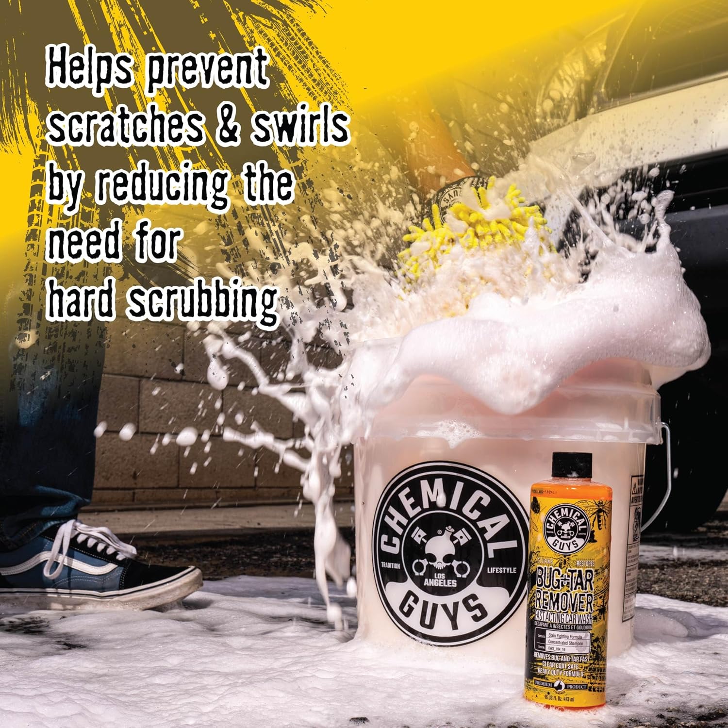 Chemical Guys Clean Bug & Tar Remover Car Wash - Image 3