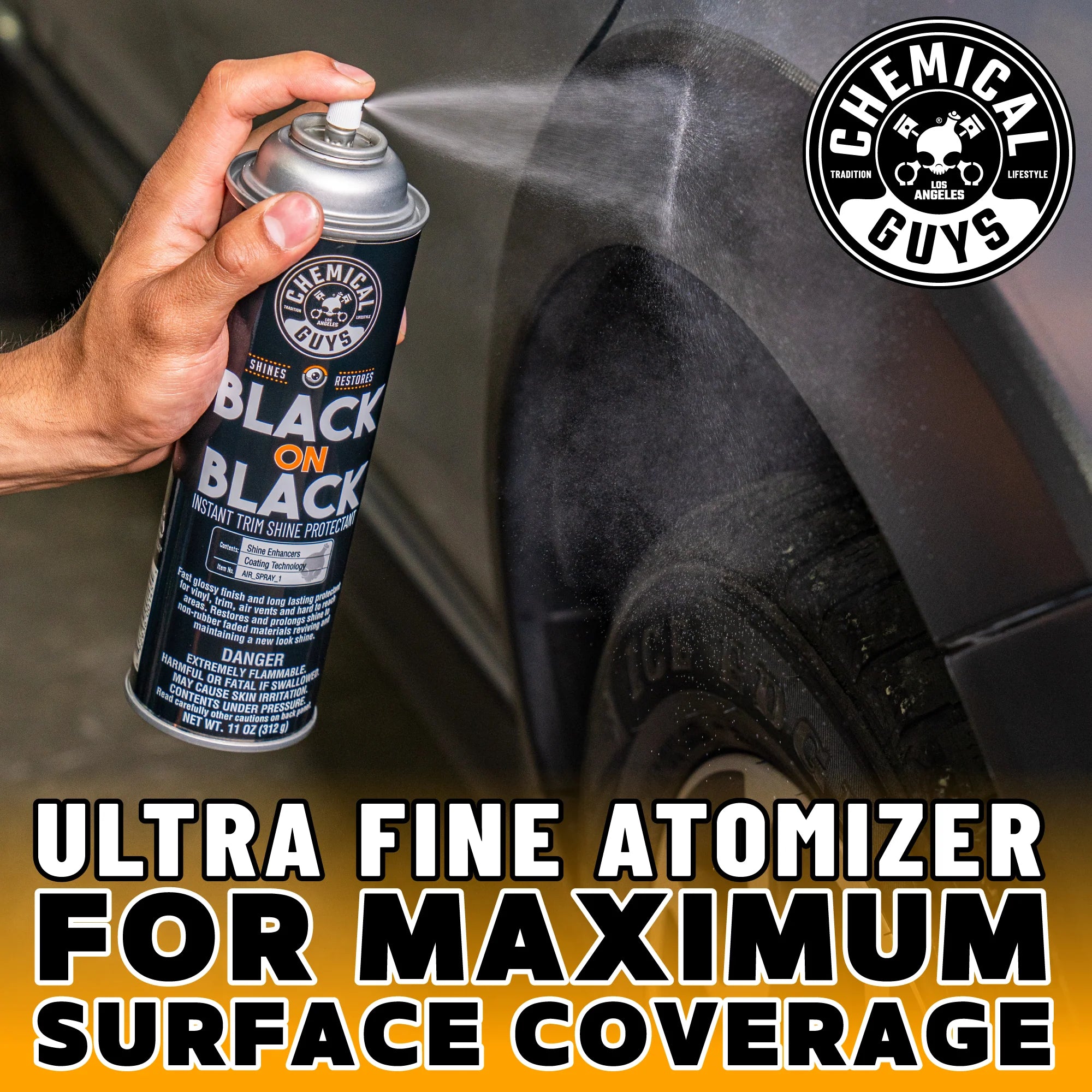 Chemical Guys Clean Black On Black Instant Shine - Image 3