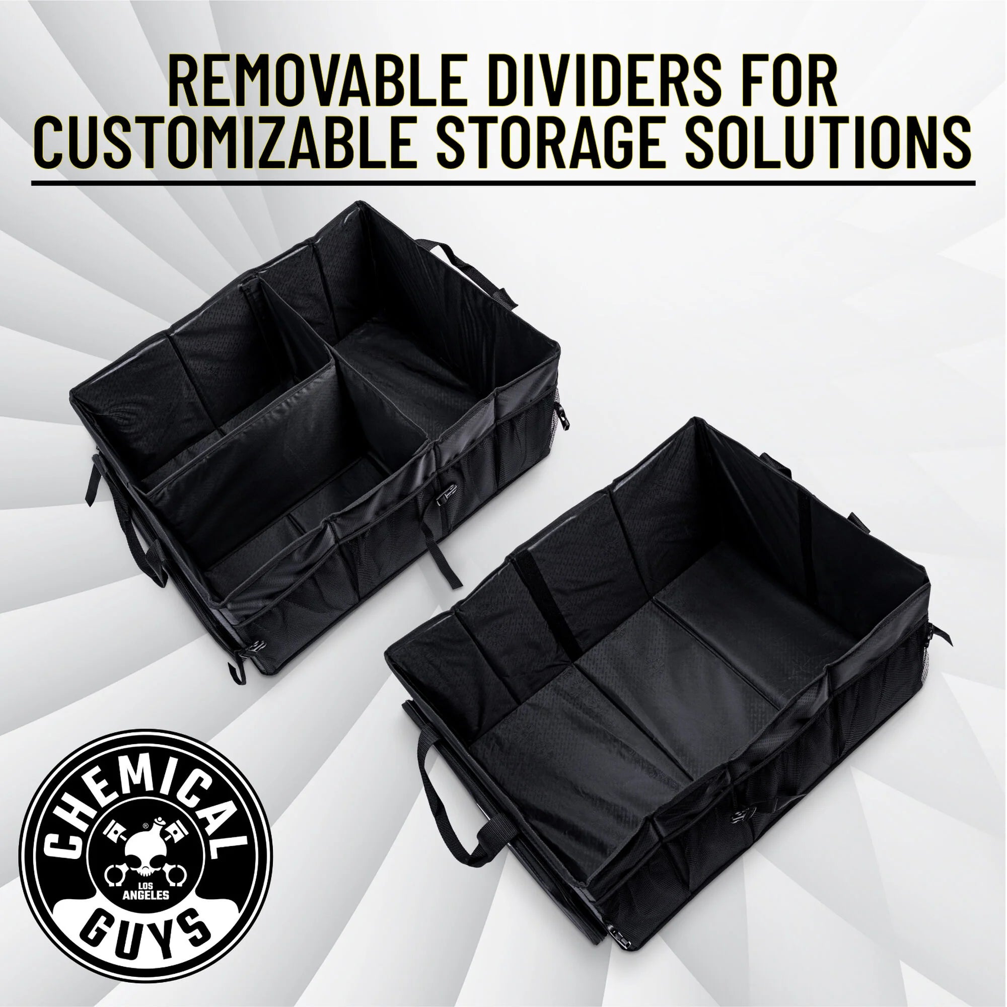 Chemical Guys Clean Ride Along Large Space Trunk Organizer - Image 10