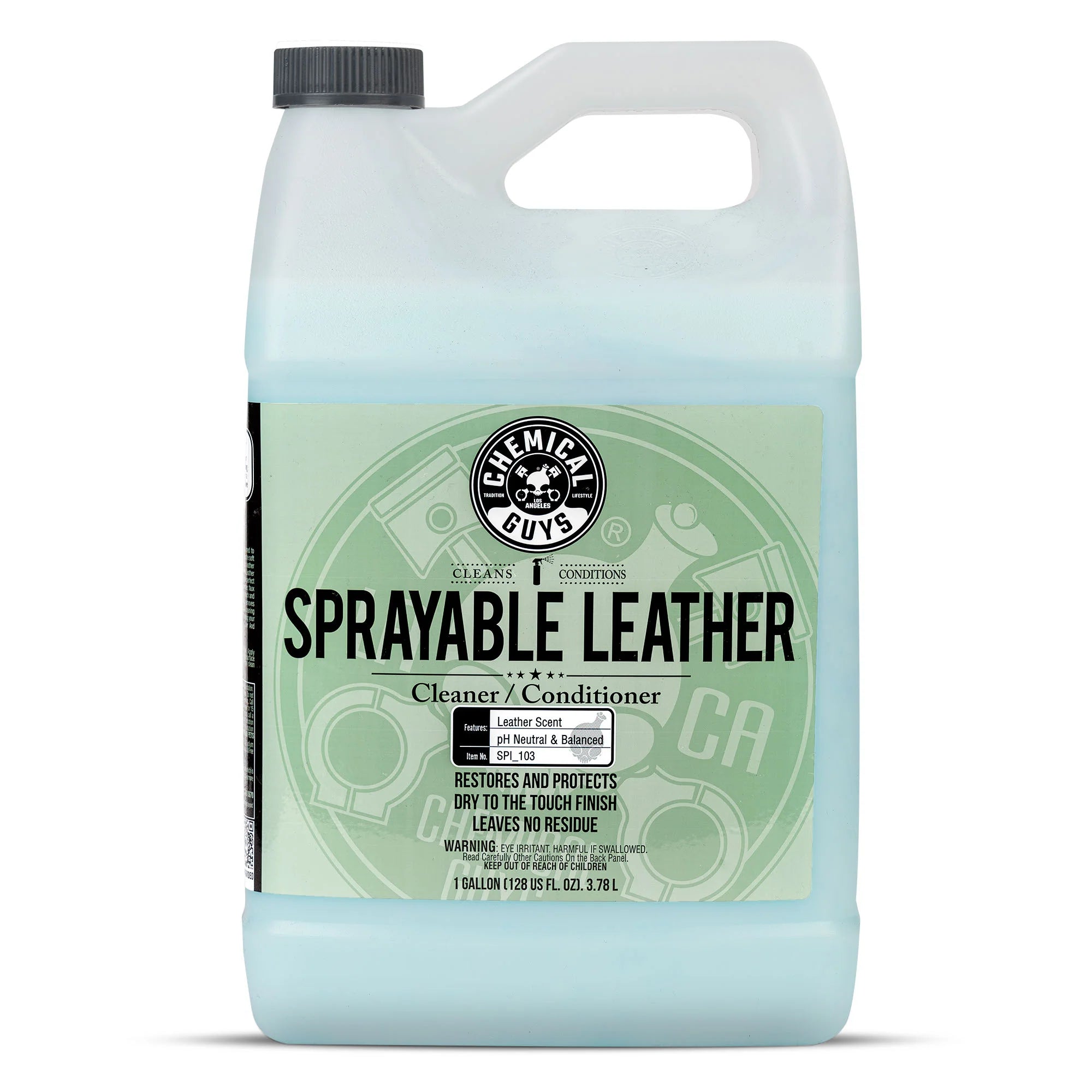 Chemical Guys Clean Sprayable Leather Cleaner & Conditioner In One - Image 4