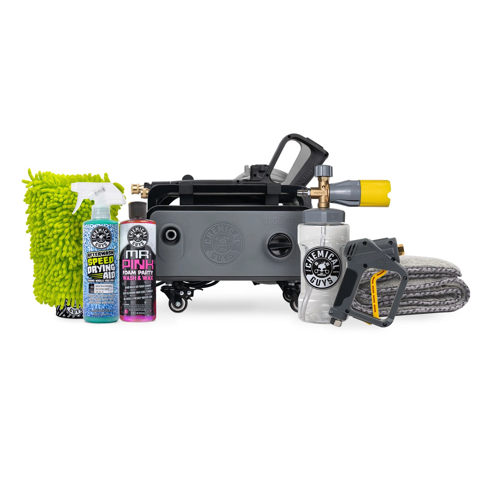 Chemical Guys Clean Pressure Wash and Dry Kit