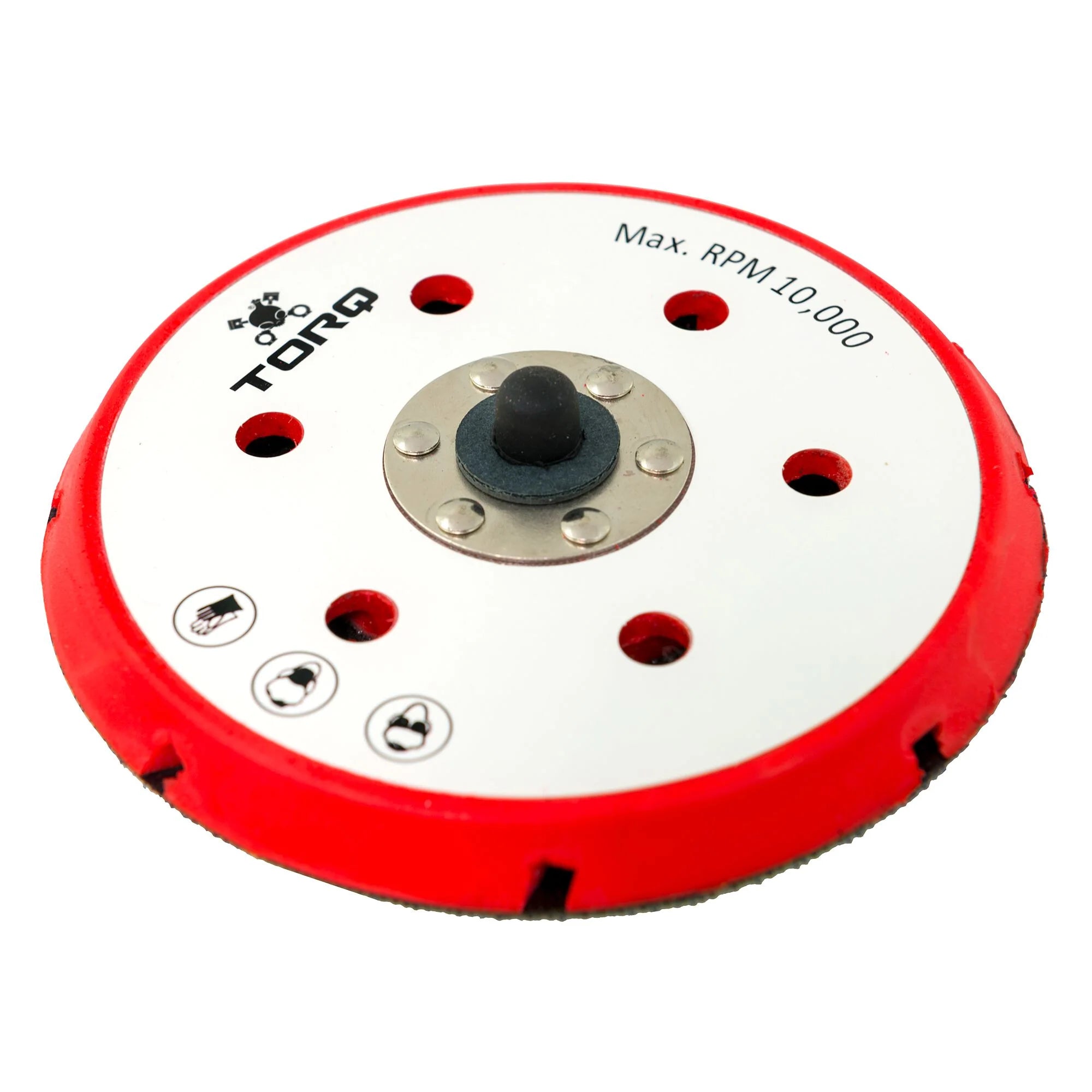Chemical Guys Clean TORQ R5 Dual Action Backing Plate with Hyper Flex Technology - Image 4