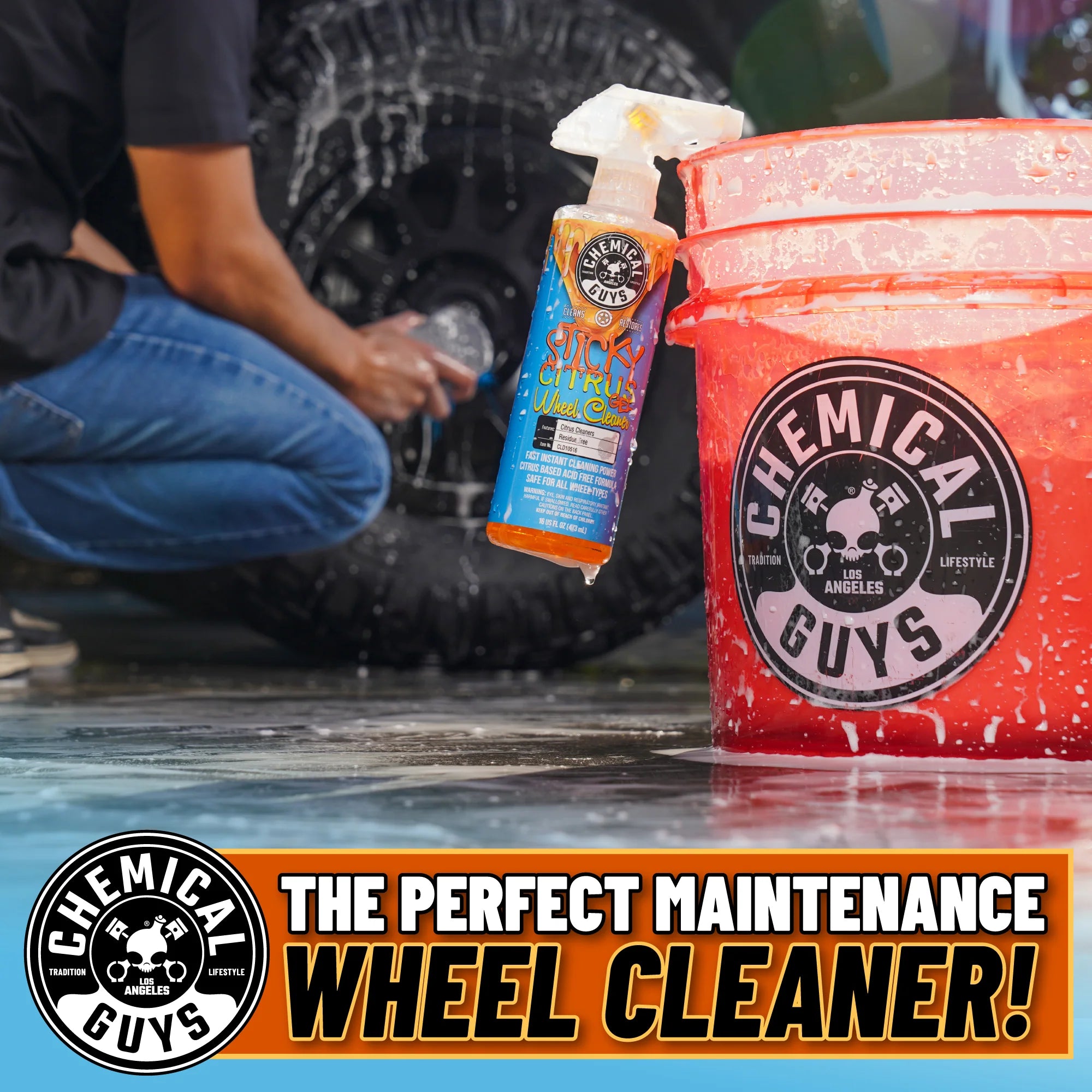 Chemical Guys Clean Wheel & Tire Complete Clean Kit - Image 13