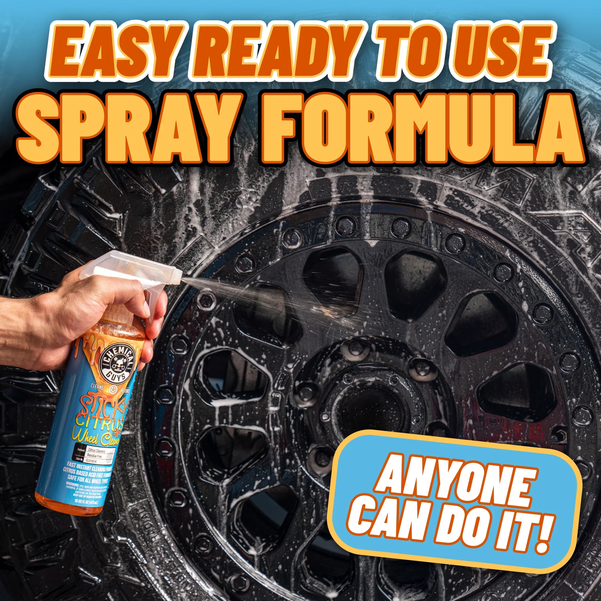 Chemical Guys Clean Wheel & Tire Complete Clean Kit - Image 9