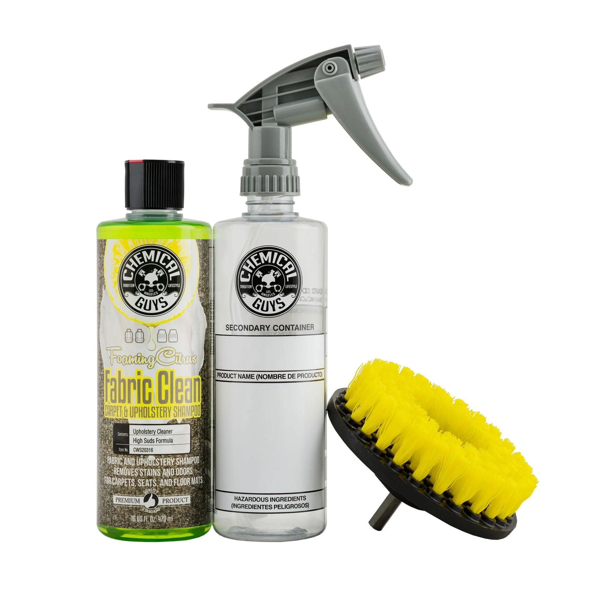 Chemical Guys Clean Carpet and Upholstery Cleaning Kit