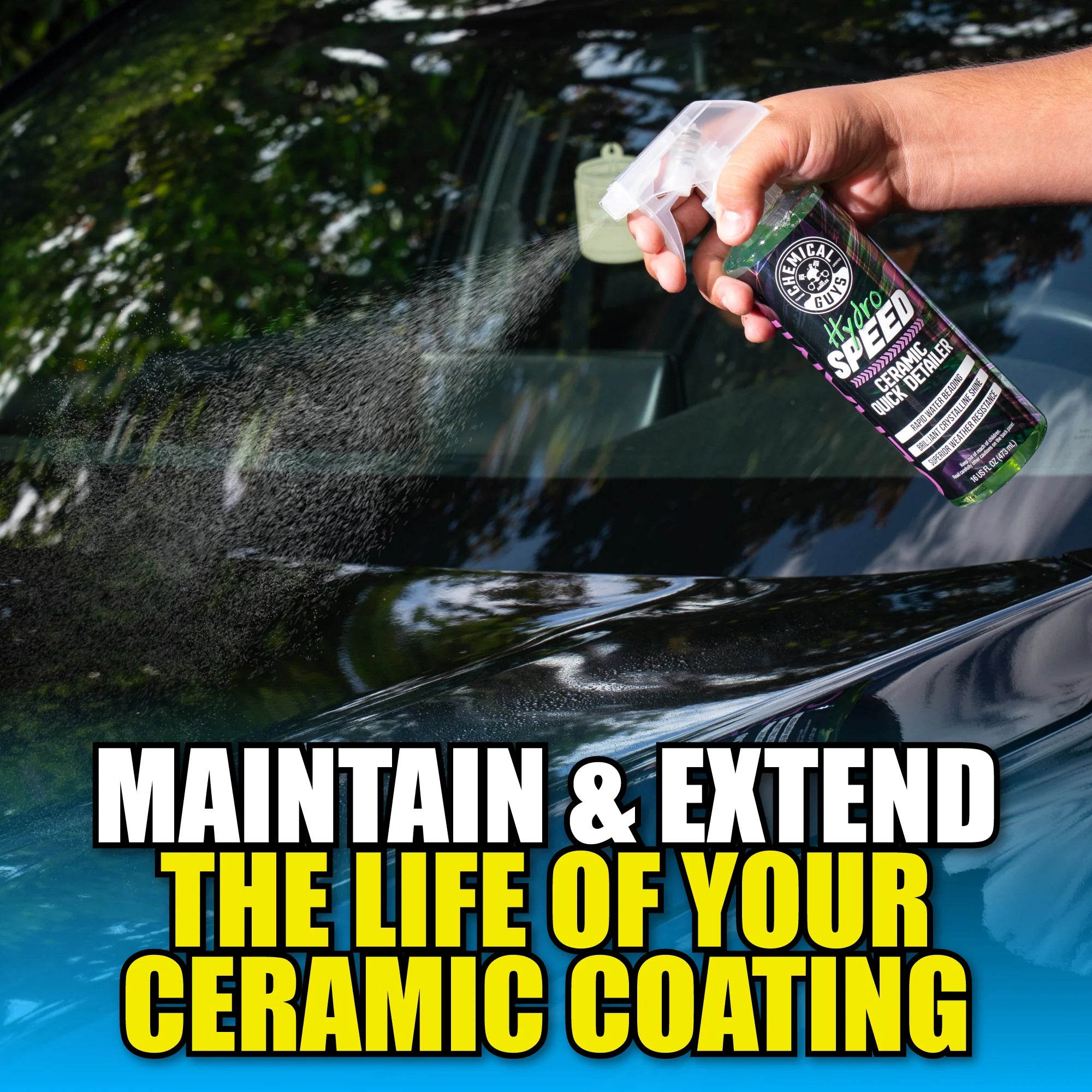 Chemical Guys Clean HydroCharge+ Ceramic Application and Booster Kit - Image 6