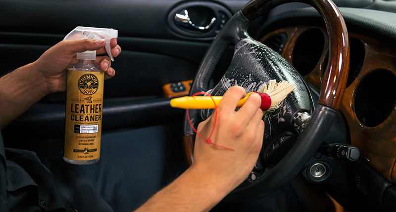 Chemical Guys Clean Boar's Hair Detailing Brush - Image 3