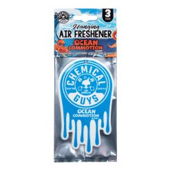 Chemical Guys Clean Ocean Commotion Hanging Air Freshener
