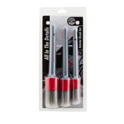 Chemical Guys Clean All In The Details Interior Detailing Brushes (3 Pack)