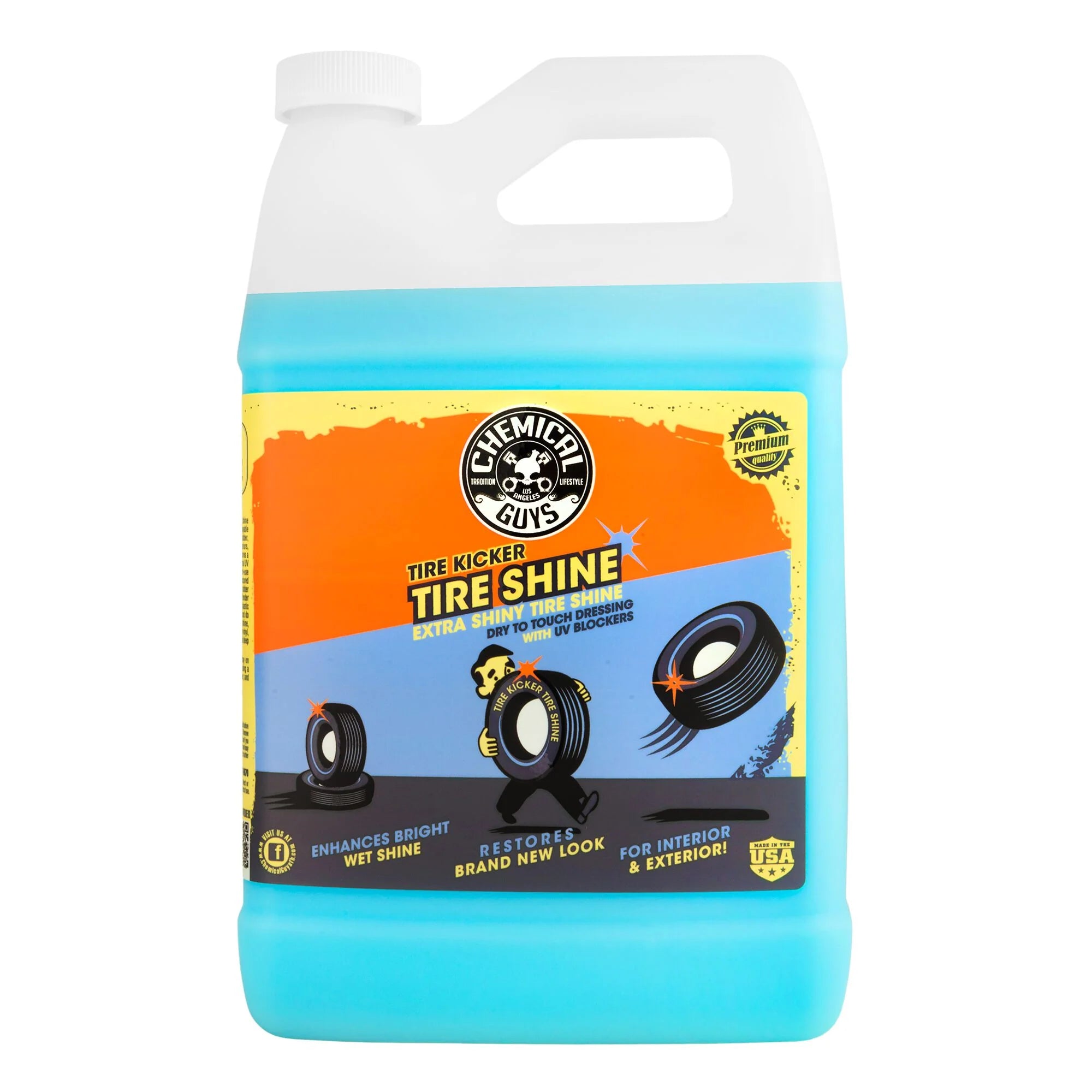 Chemical Guys Clean Tire Kicker Extra Shiny Tire Shine - Image 5