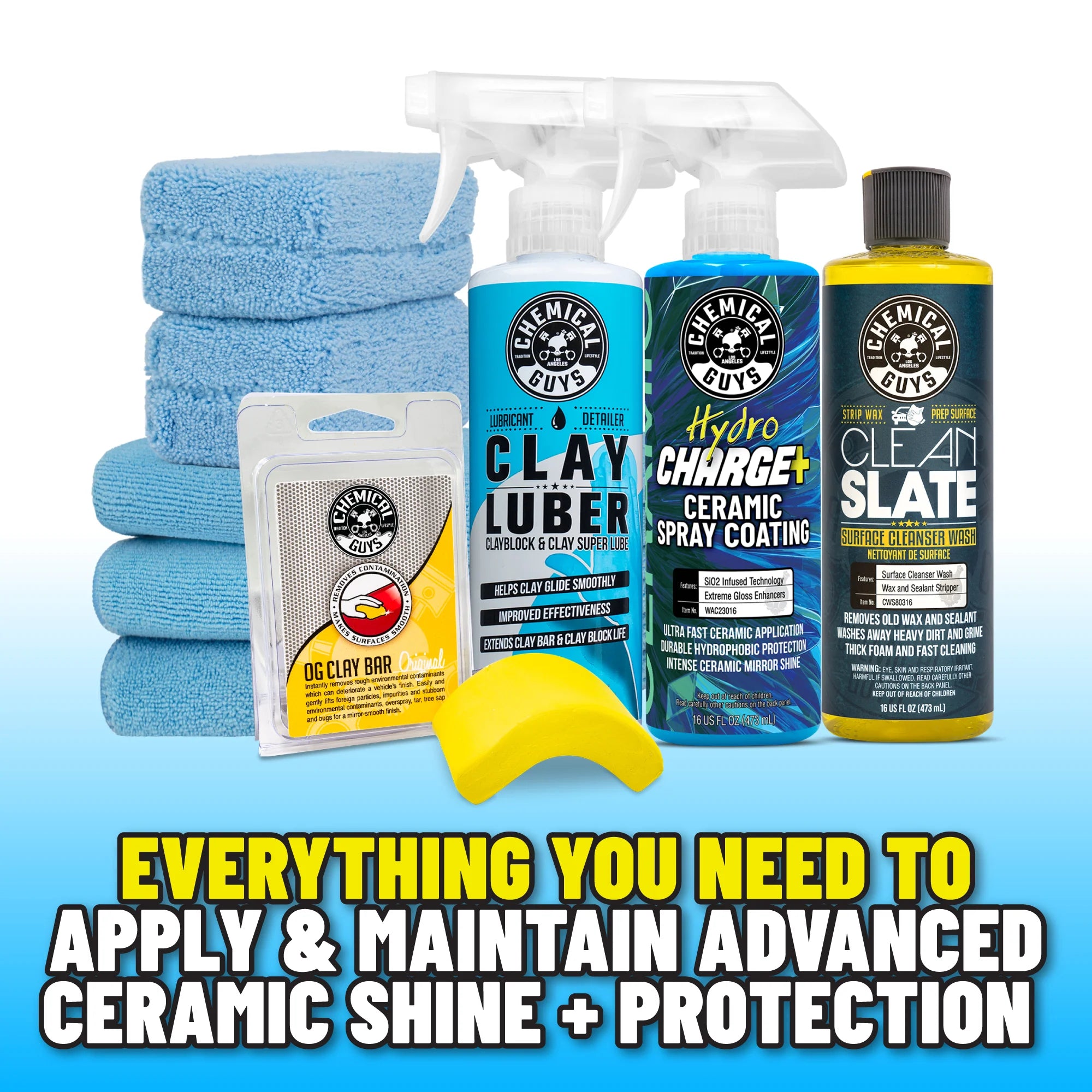Chemical Guys Clean HydroCharge+ Ceramic Application Complete Kit - Image 2