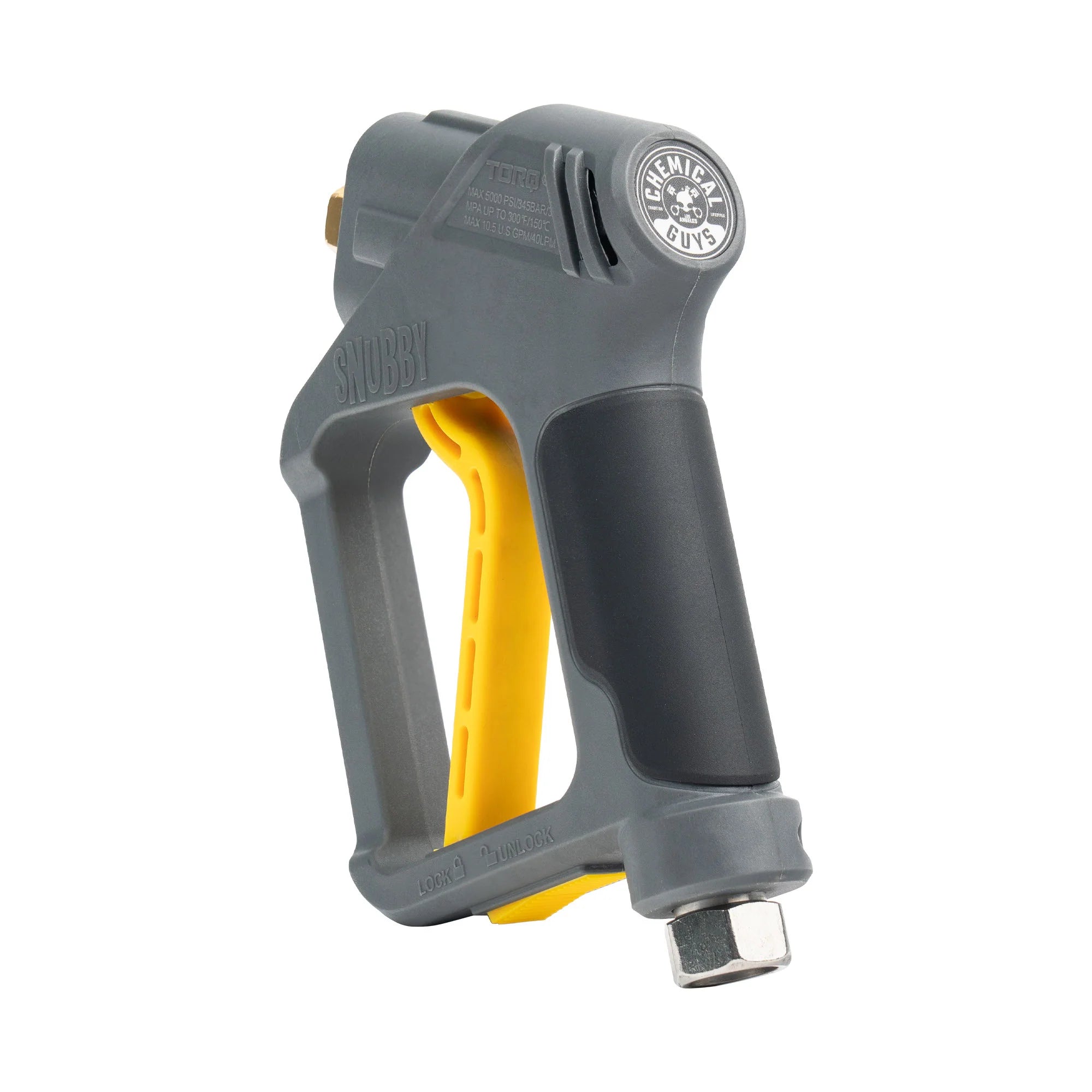 Chemical Guys Clean TORQ Snubby Pressure Washer Gun - Foam Cannon Attachment - Image 12