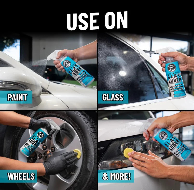 Chemical Guys Clean Rinse & Renew Clay Block & Clay Luber Kit Bundle - Image 2