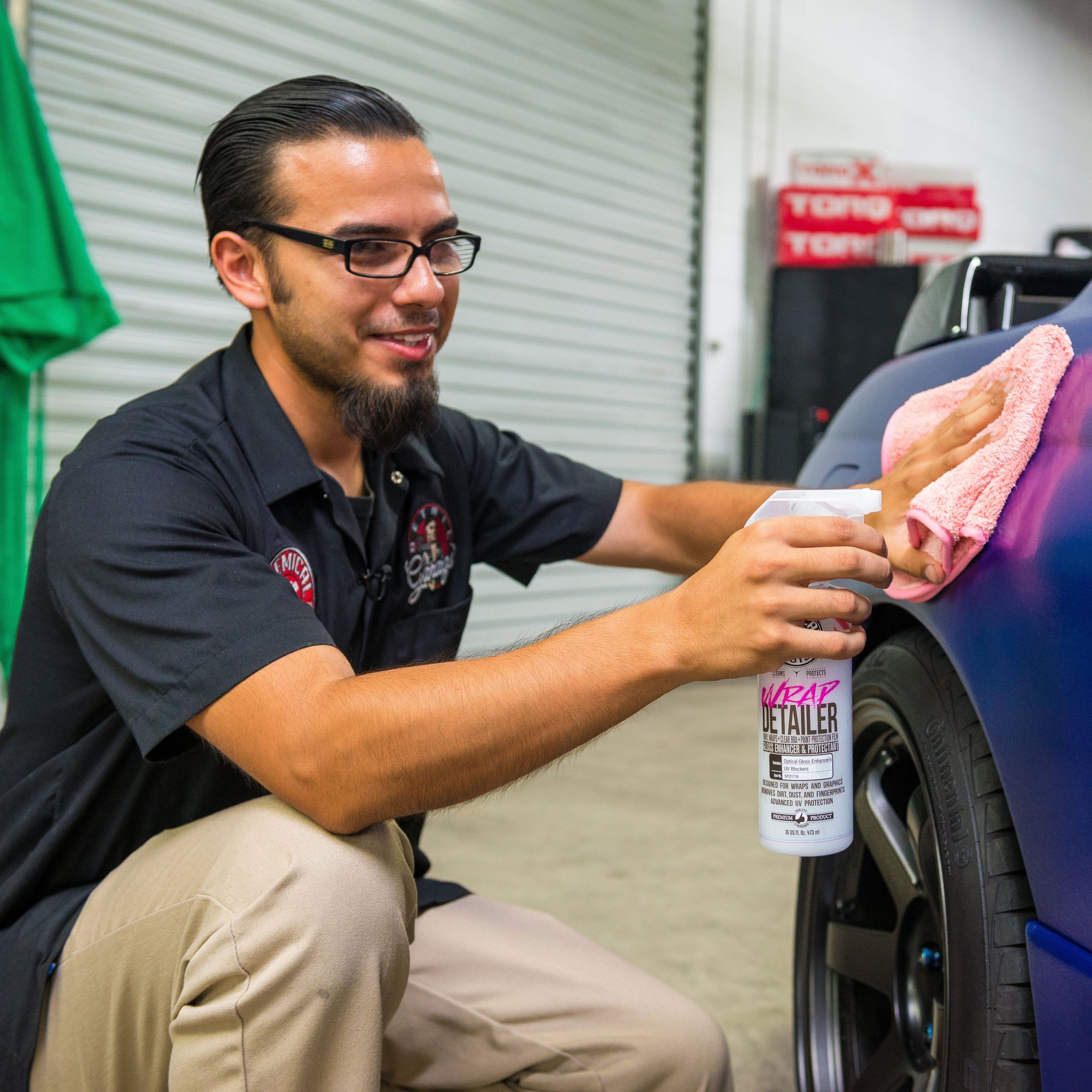 Chemical Guys Clean Wrap Detailer Unique Quick Detailer & Protectant for Vinyl Wraps - Image 6