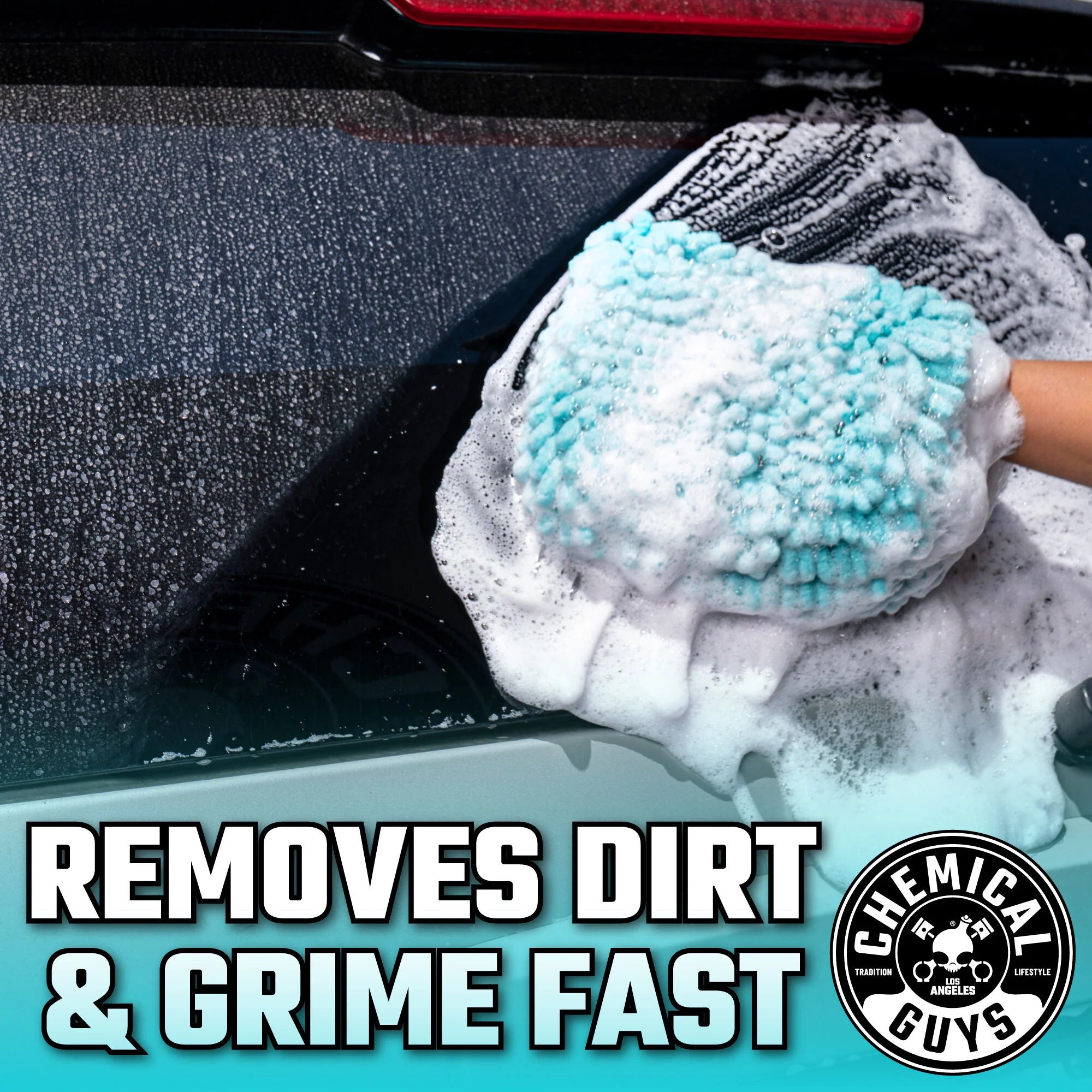 Chemical Guys Clean Big Noodle Supersized Wash Mitt - Image 10