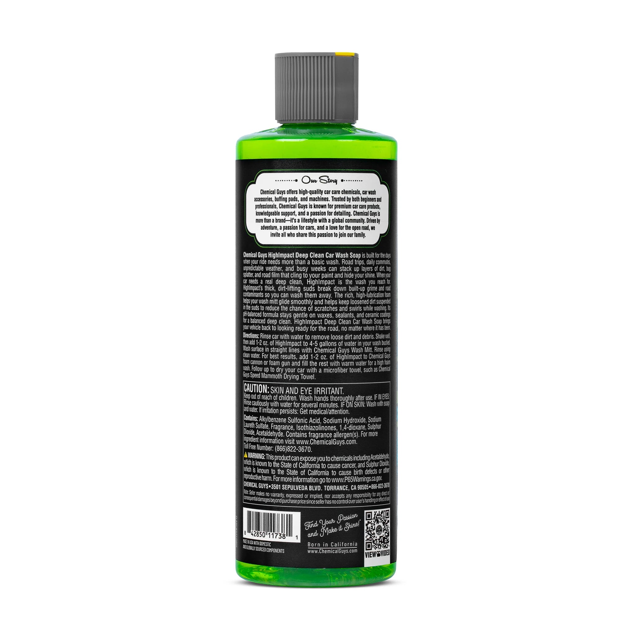 Chemical Guys Clean HighImpact Deep Clean Car Wash Soap - Image 5