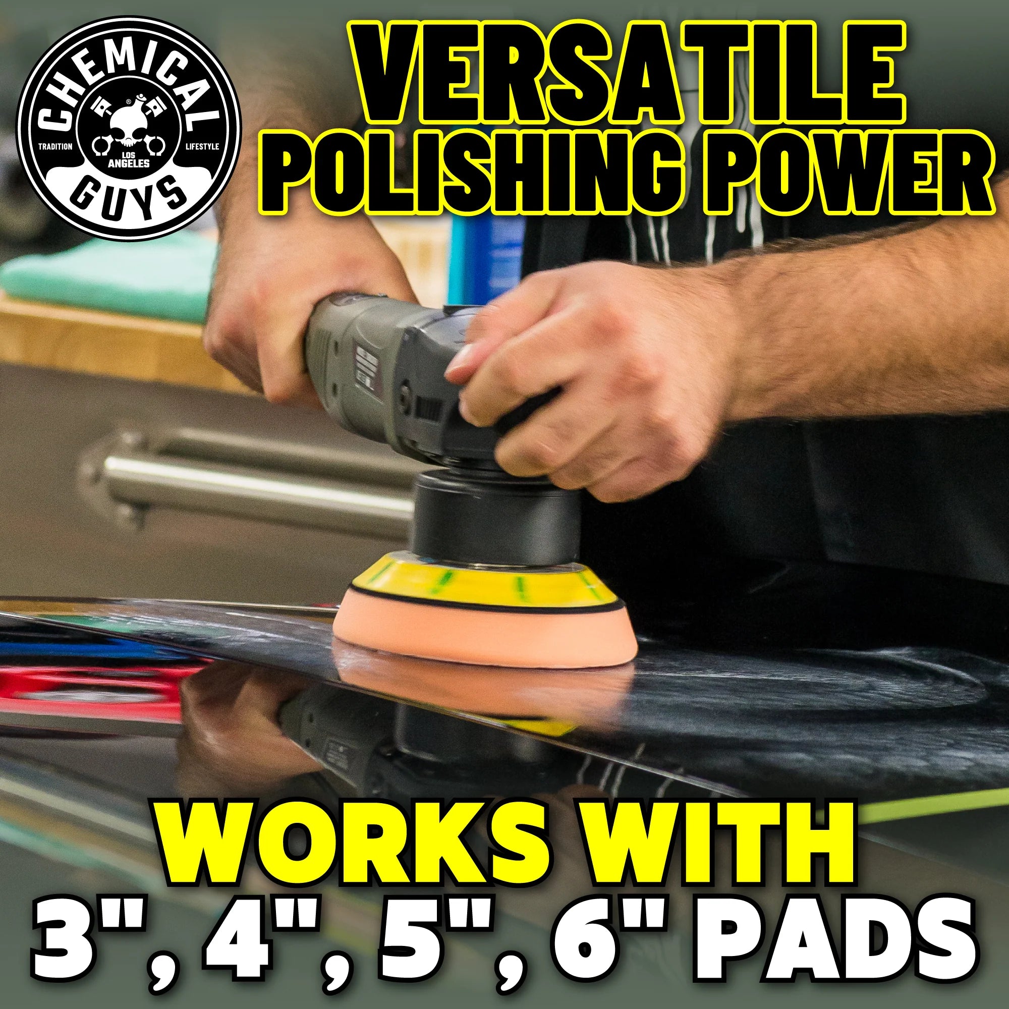 Chemical Guys Clean TORQ 10FX Random Orbital Polisher - Image 4