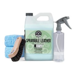 Chemical Guys Clean Sprayable Leather Cleaner & Conditioner Gallon with FREE Accessories