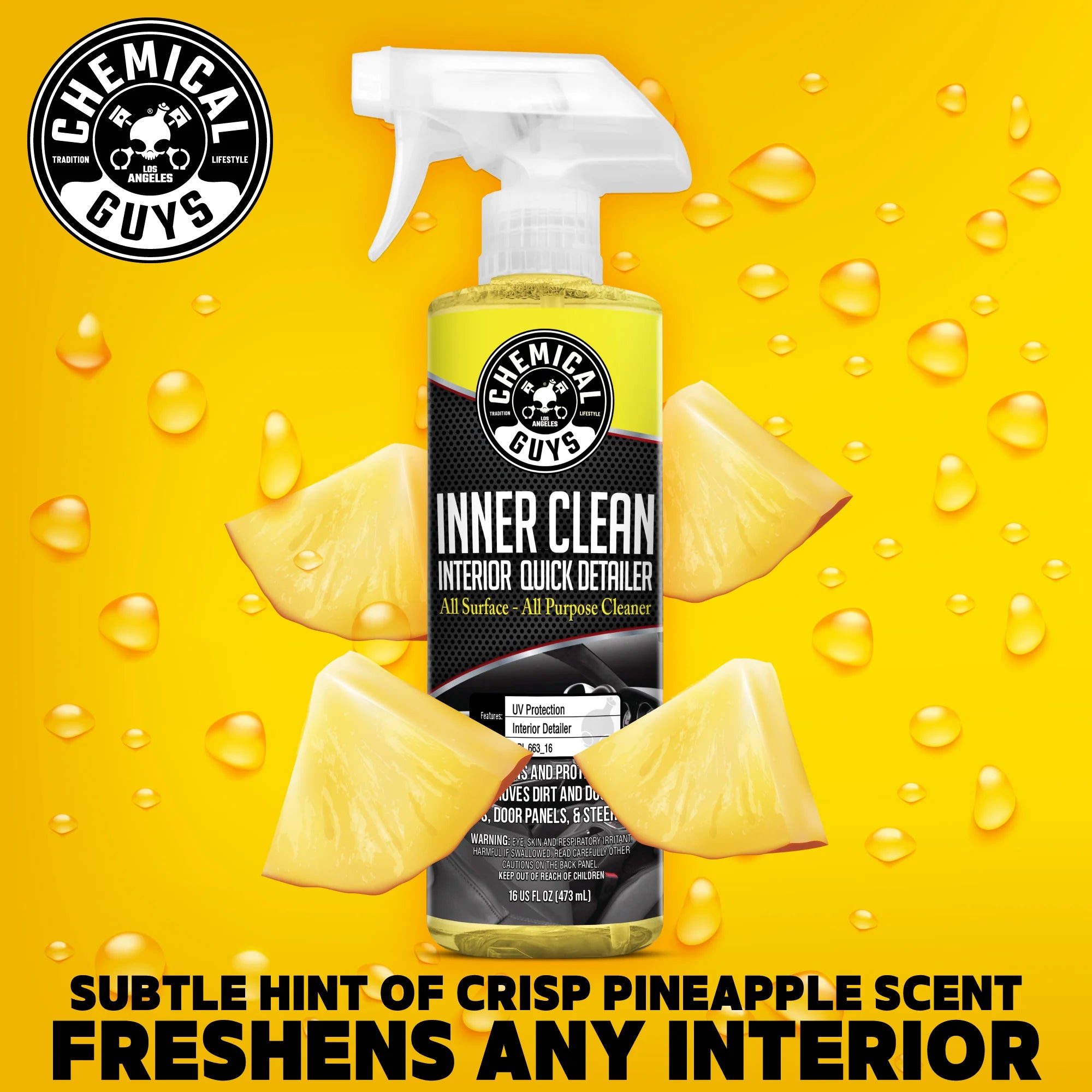 Chemical Guys Clean Inner Clean Interior Quick Detailer & Protectant - Image 7