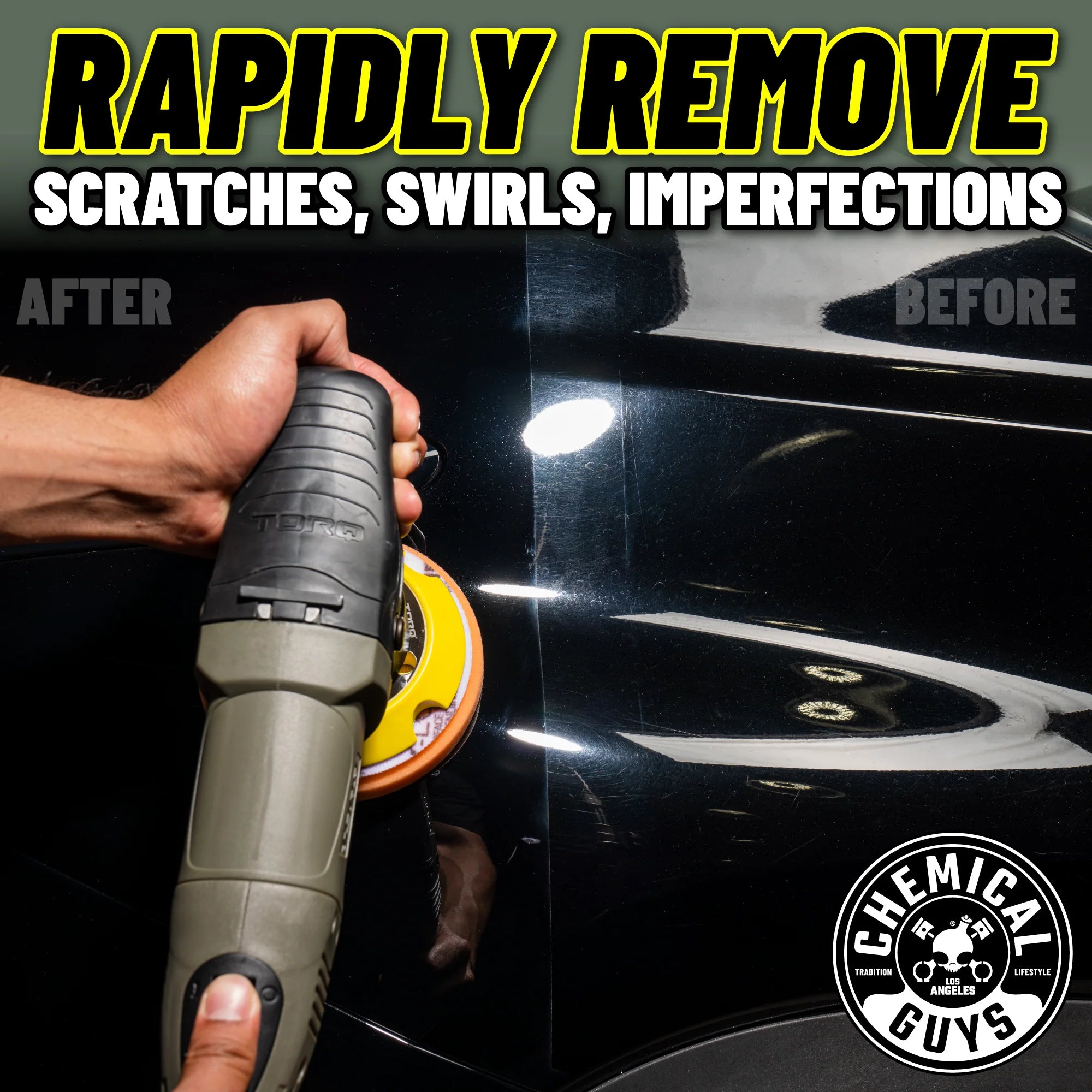 Chemical Guys Clean TORQ 10FX Random Orbital Polisher - Image 5