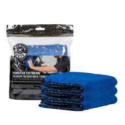 Chemical Guys Clean Monster Extreme Thickness Towel 3-Pack